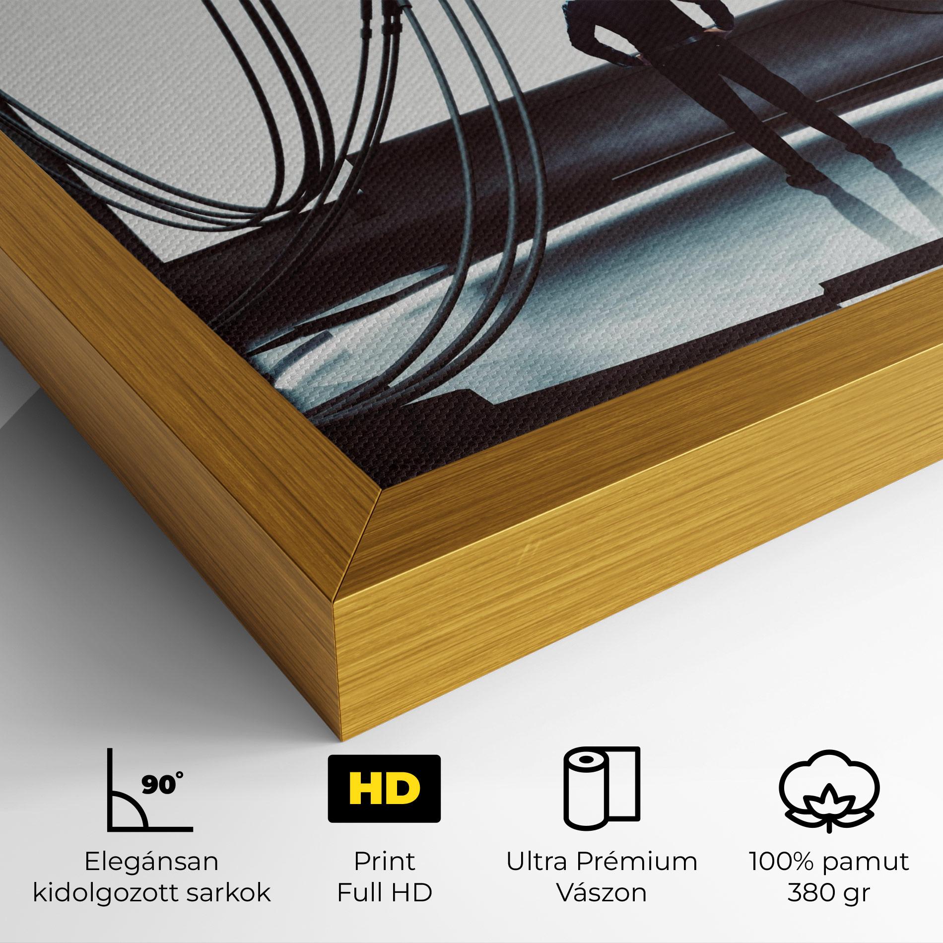 Vászonkép Cyber Chronicle mockup 4