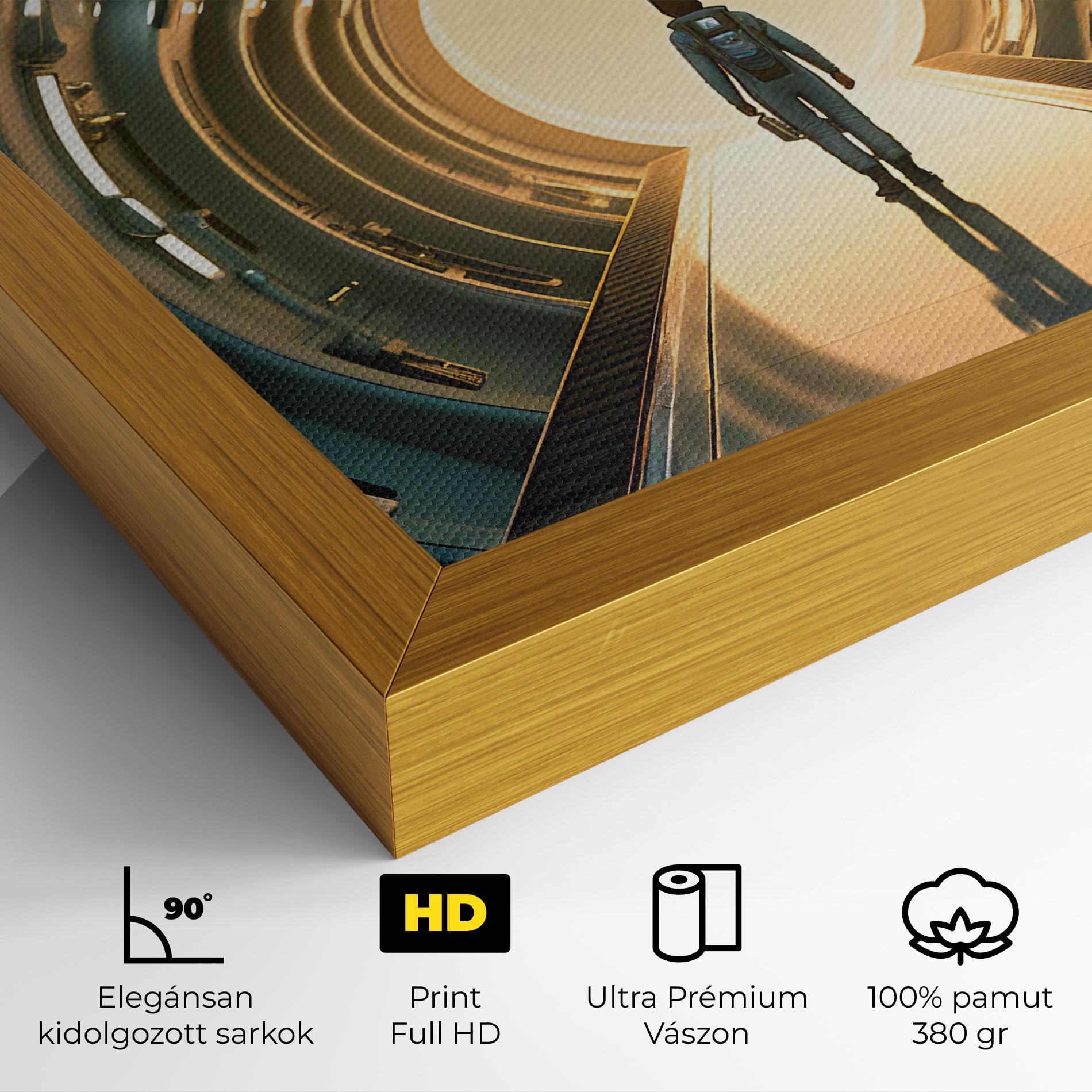 Vászonkép Infinity Intrigue mockup 4