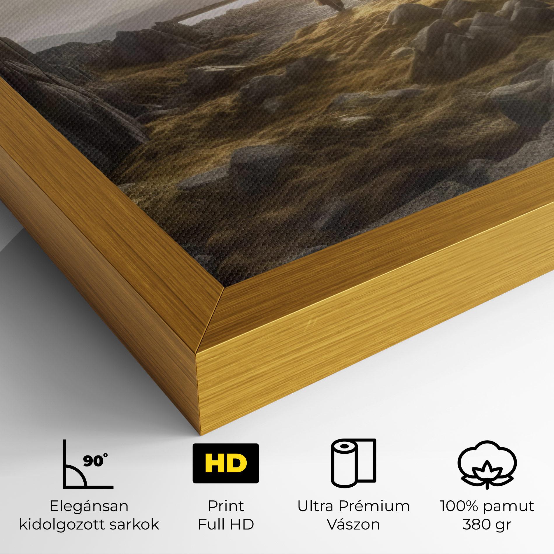 Vászonkép Rocky Area Man mockup 4