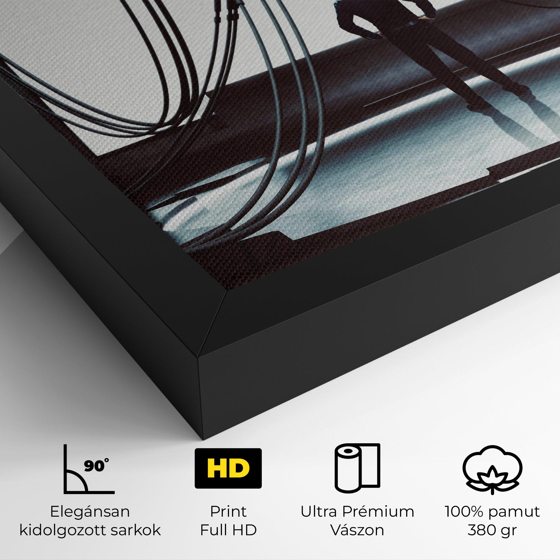 Vászonkép Cyber Chronicle mockup 4