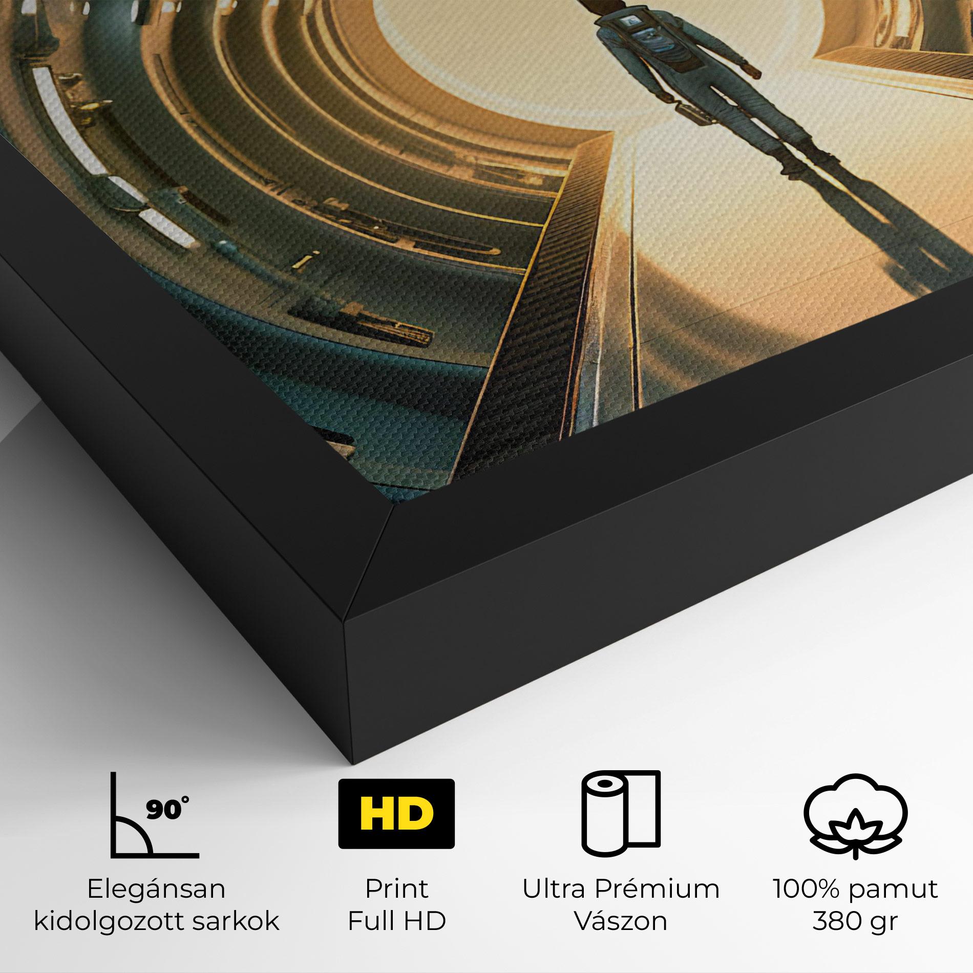 Vászonkép Infinity Intrigue mockup 4