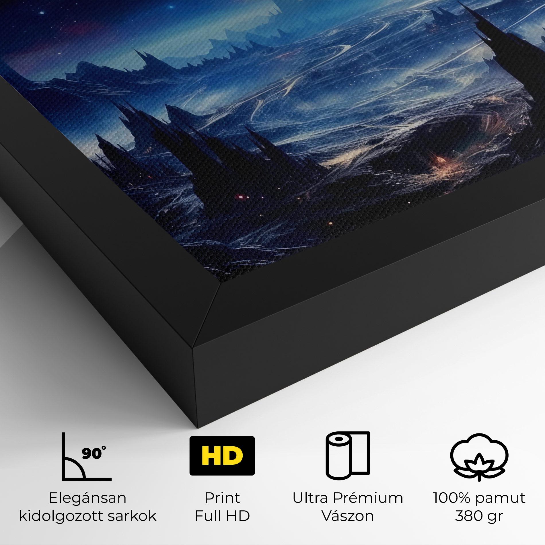 Vászonkép Planets And Stars mockup 4