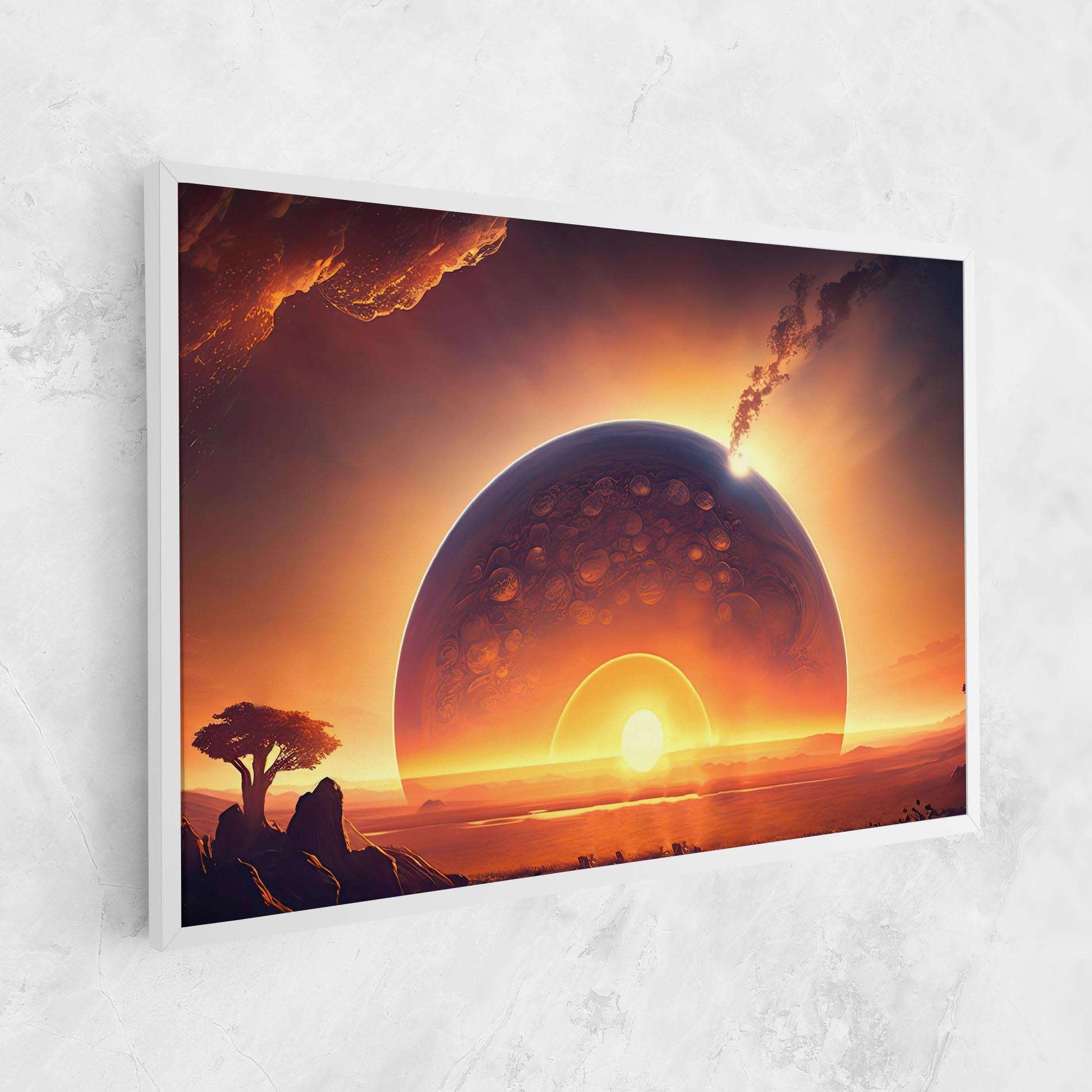 Vászonkép Abstract Fantasy Science mockup 1