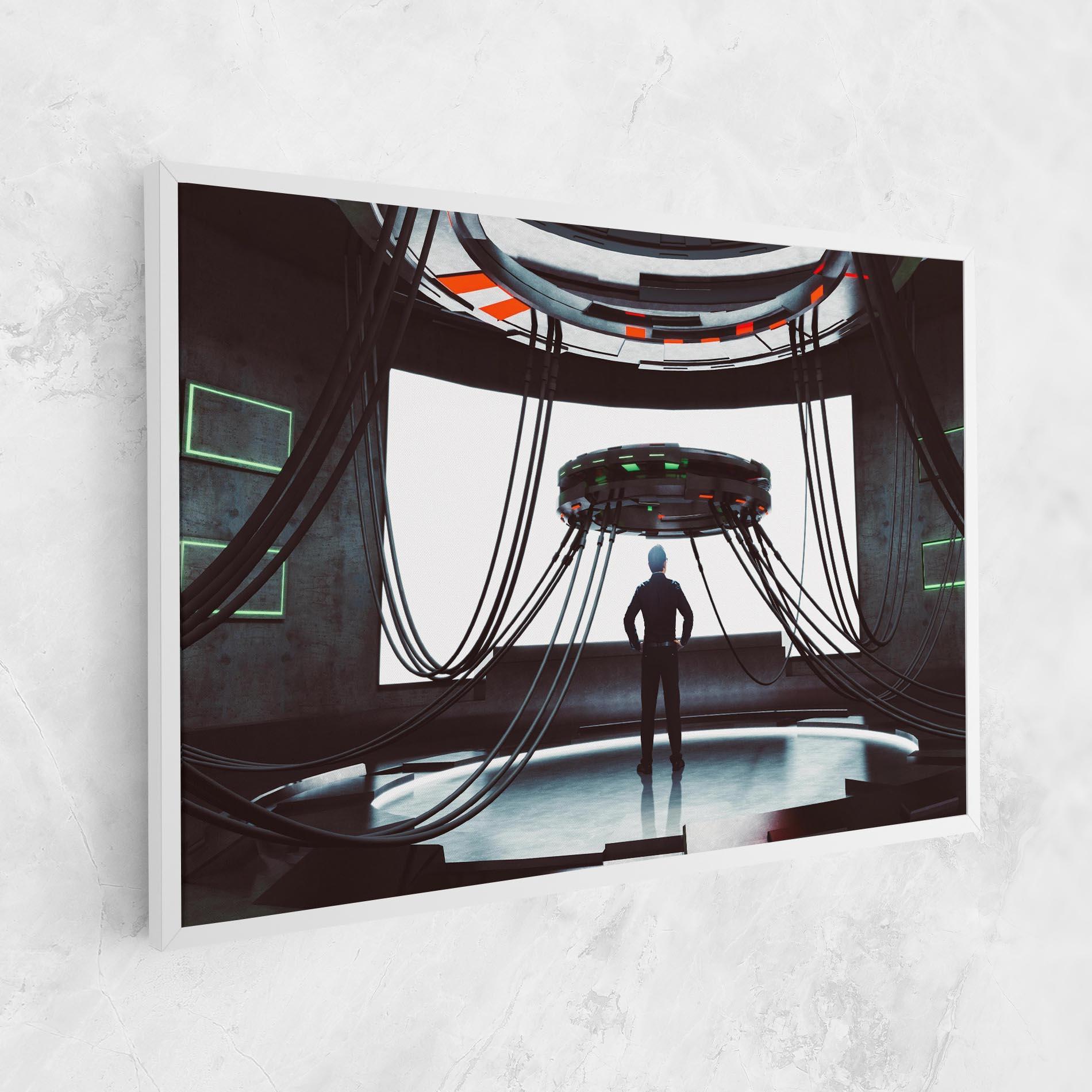 Vászonkép Cyber Chronicle mockup 1