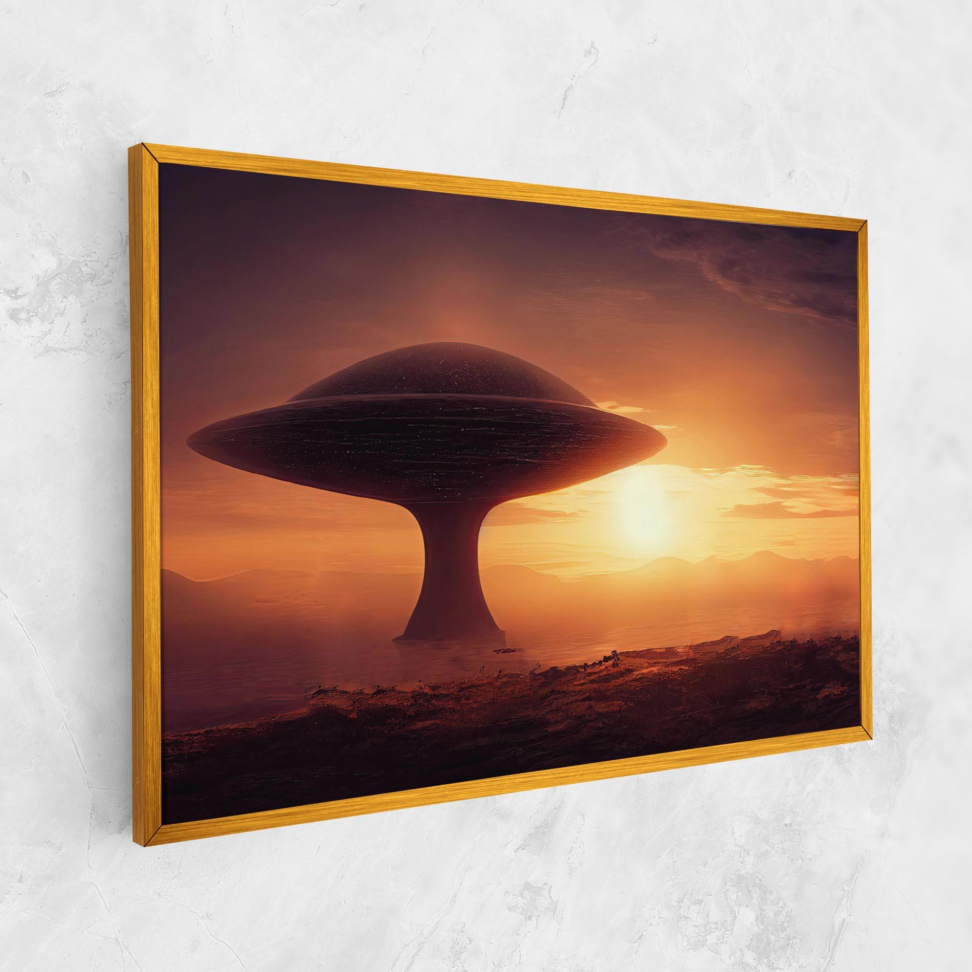 Vászonkép Fantasy Science Fiction mockup 1