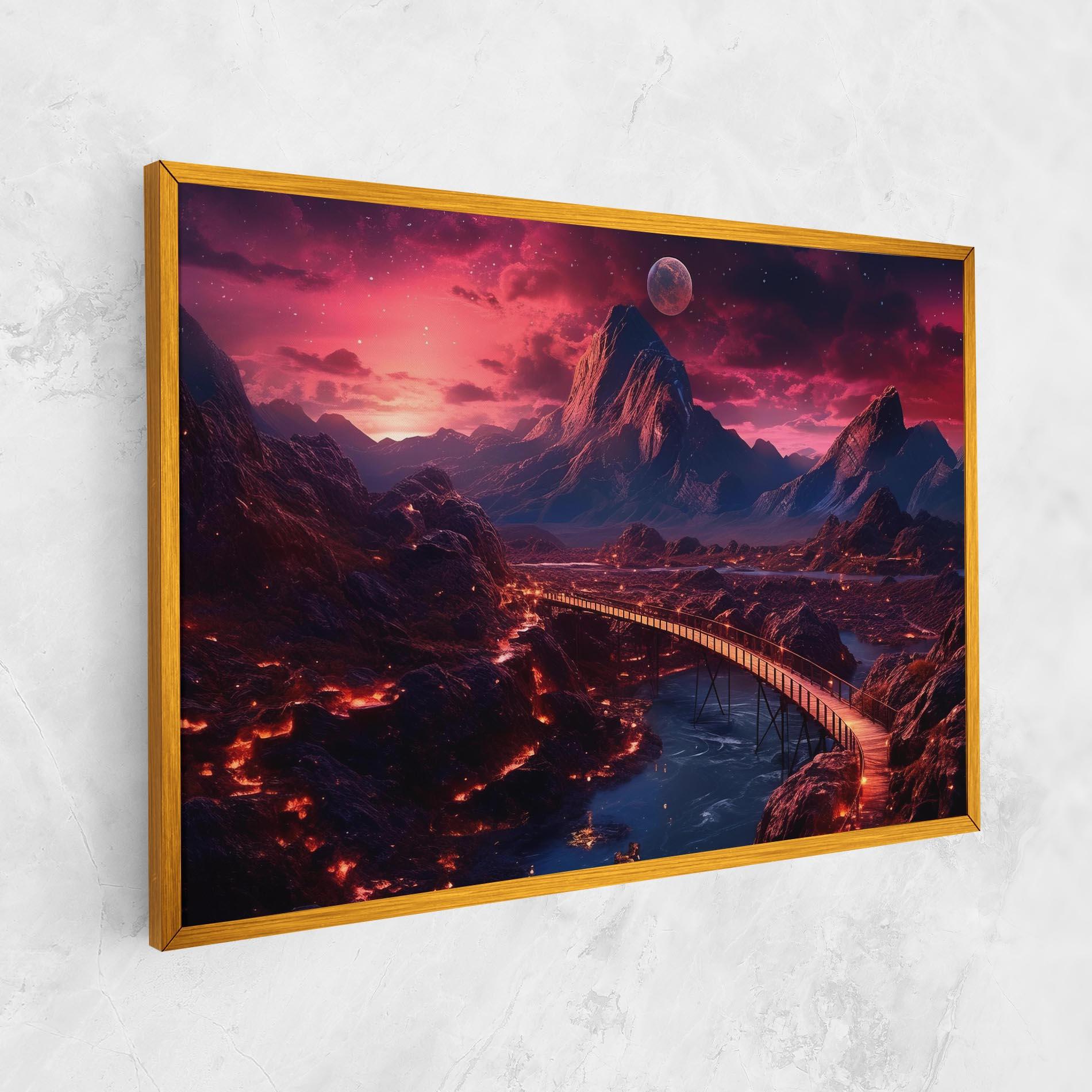 Vászonkép Interstellar Journey mockup 1