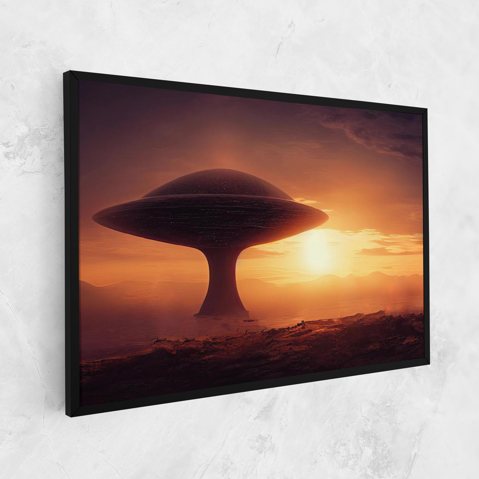 Vászonkép Fantasy Science Fiction mockup 1