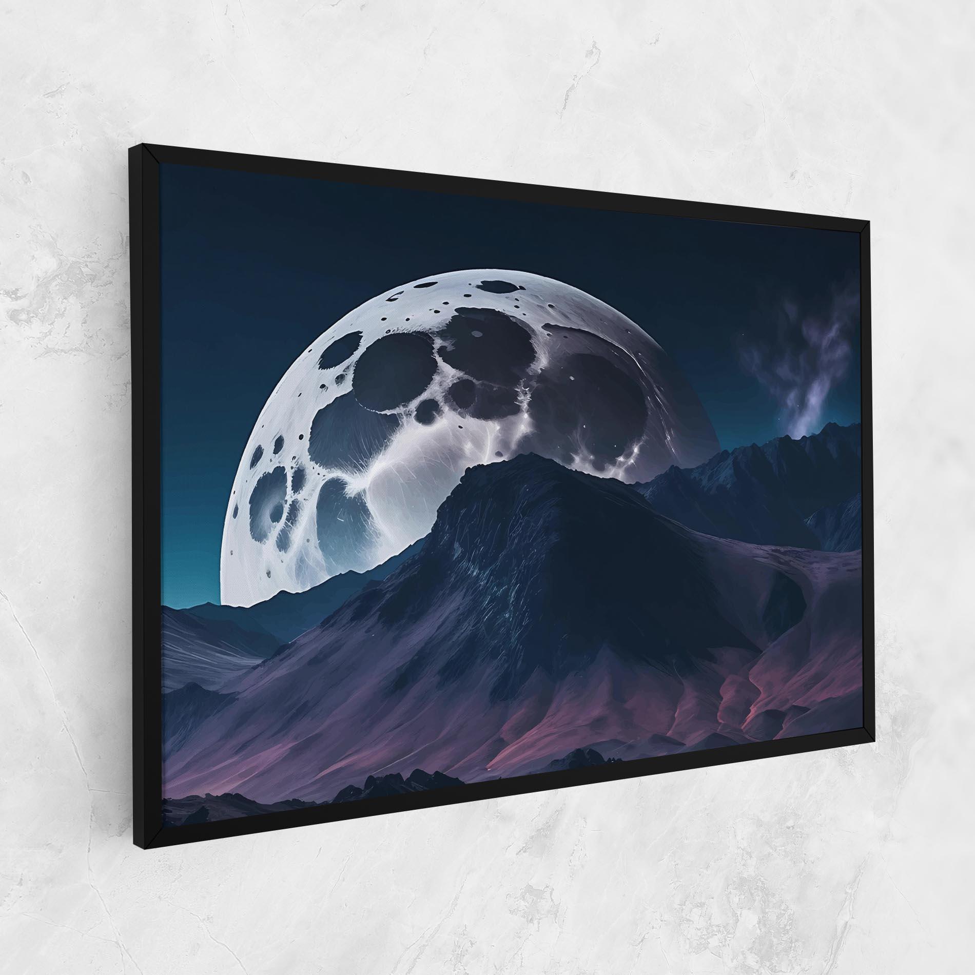 Vászonkép Full Moon Smoke mockup 1