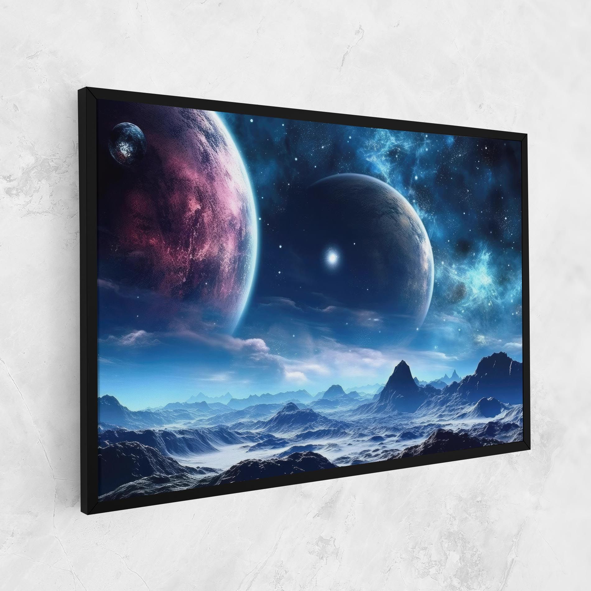 Space Planets And Stars mockup 1