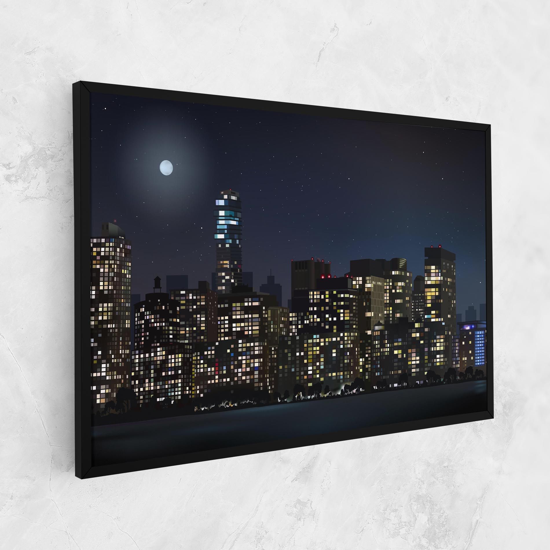 Urban City Night mockup 1