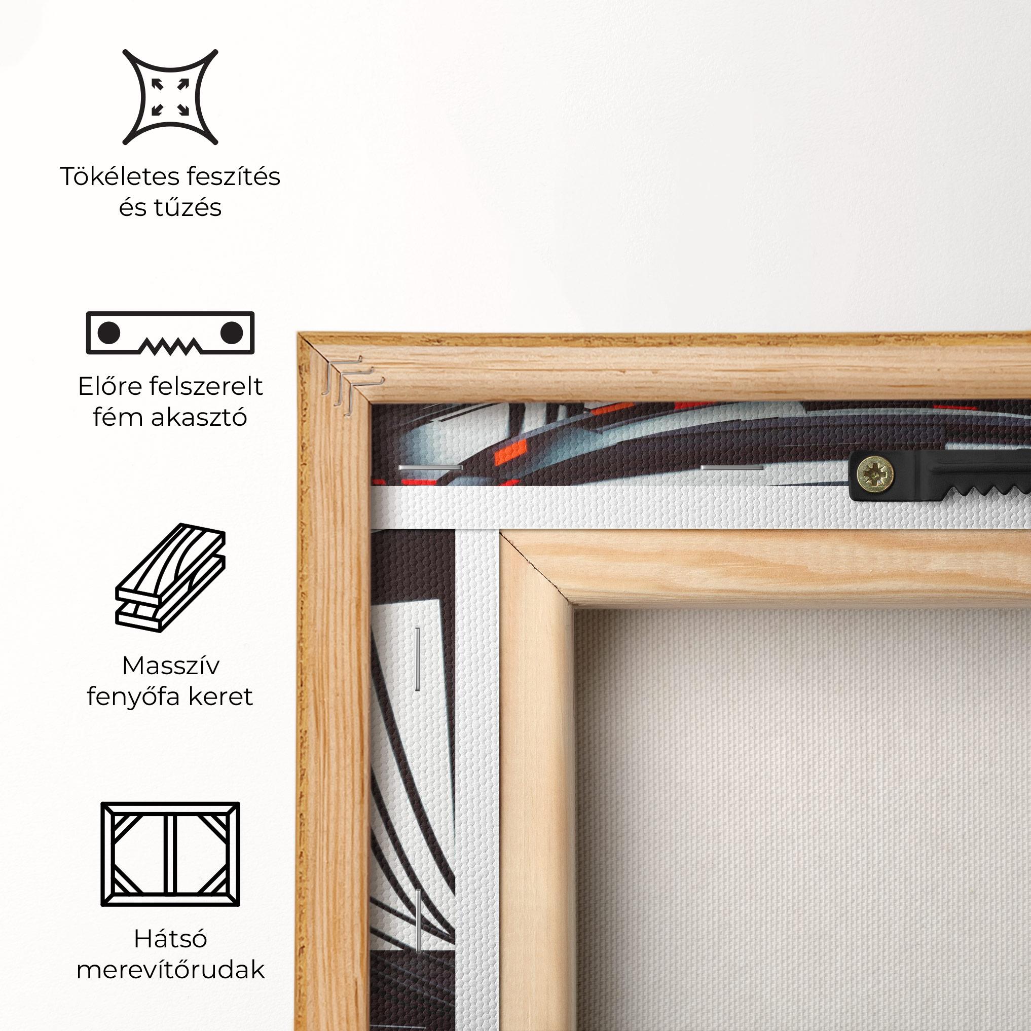 Vászonkép Cyber Chronicle mockup 5