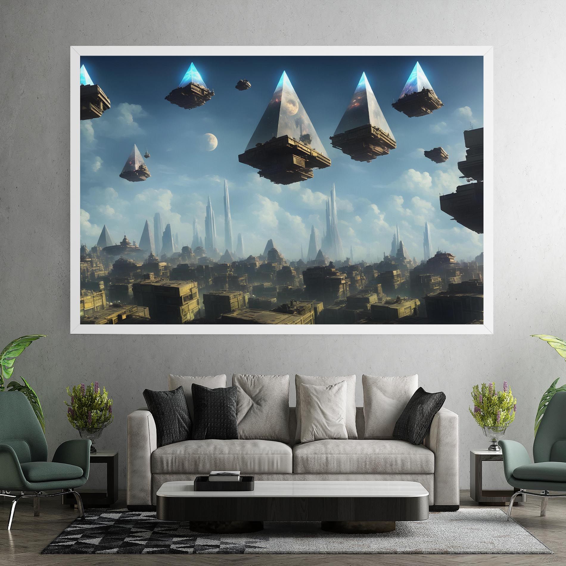 Flying Piramids mockup 7