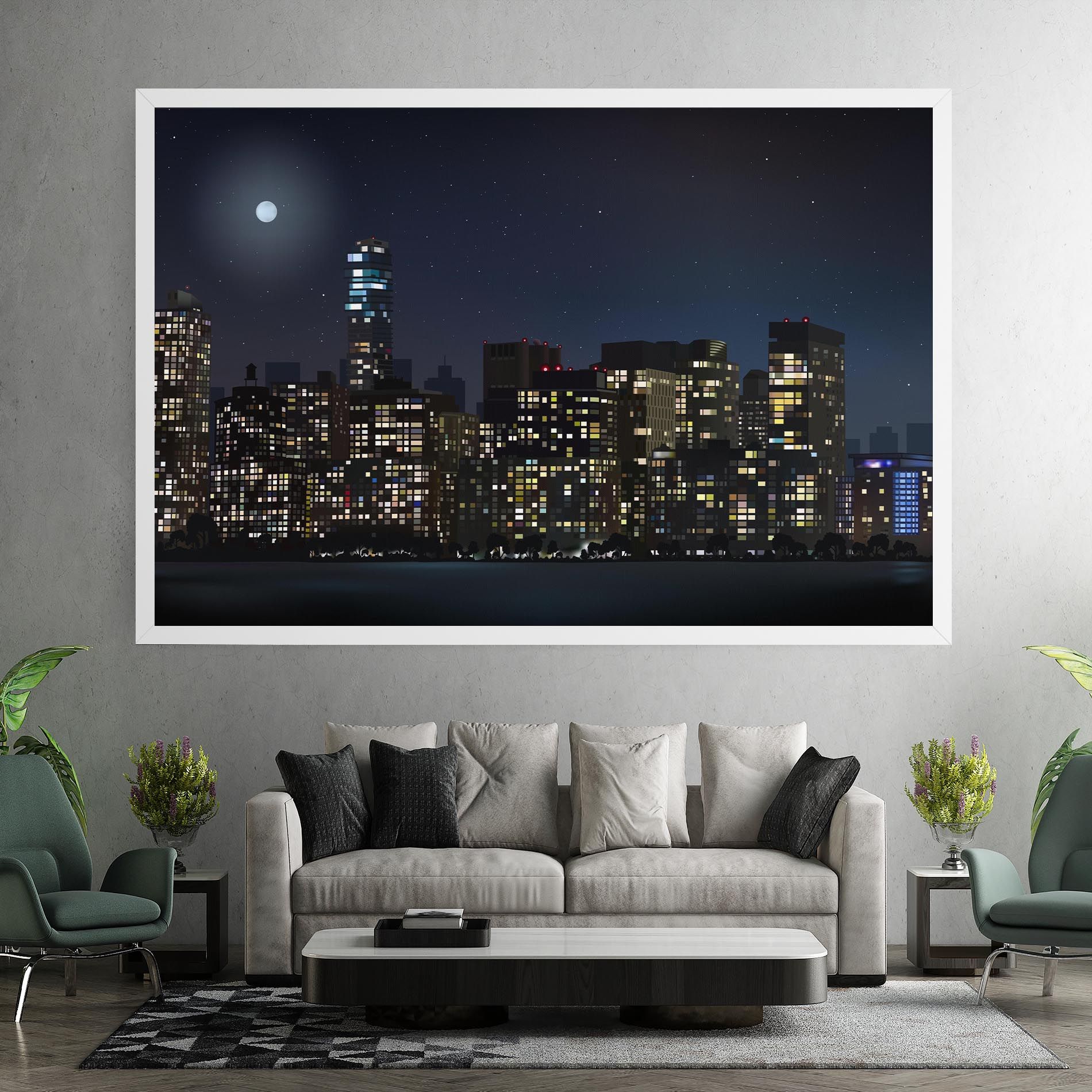 Urban City Night mockup 7