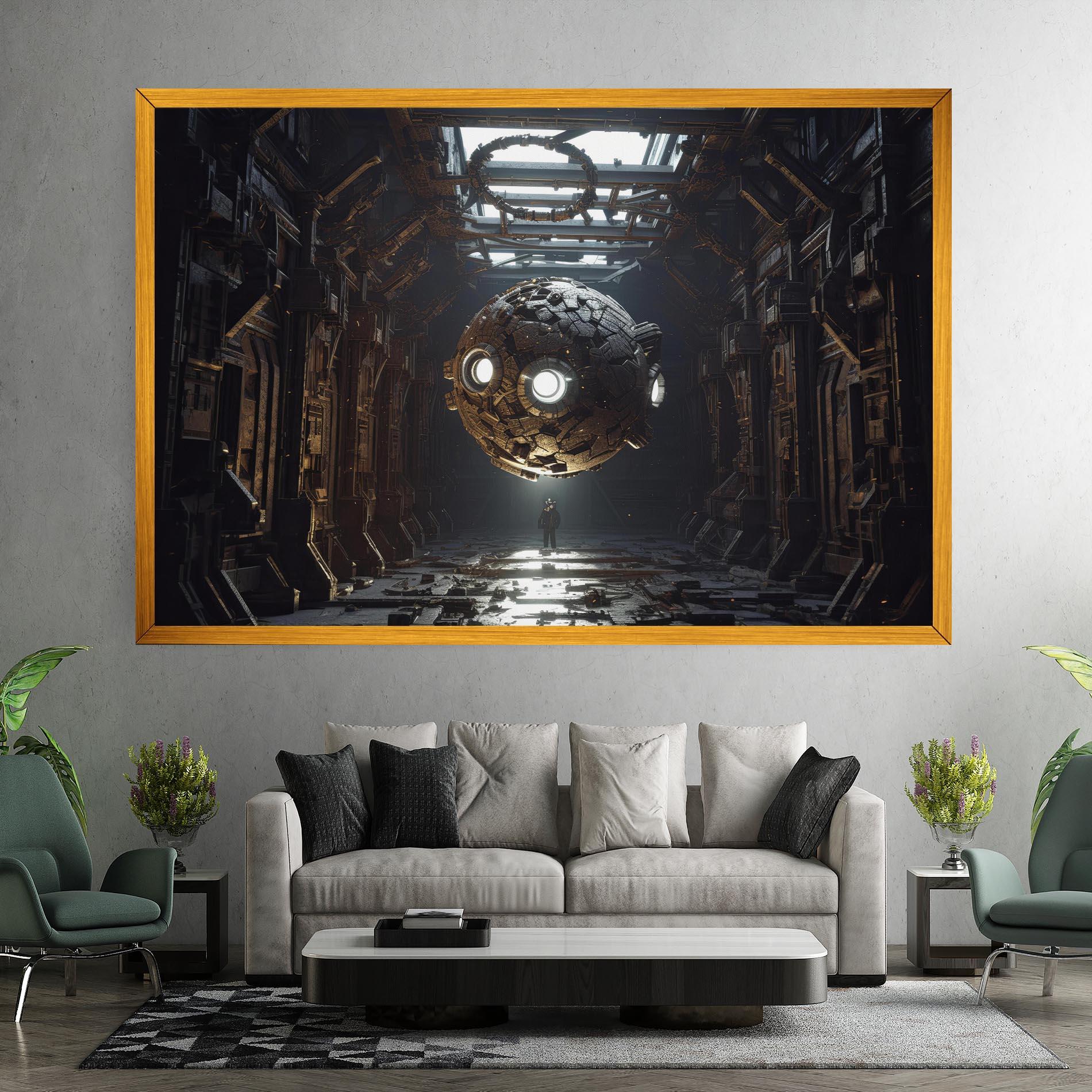 Vászonkép Cryptic Art mockup 7