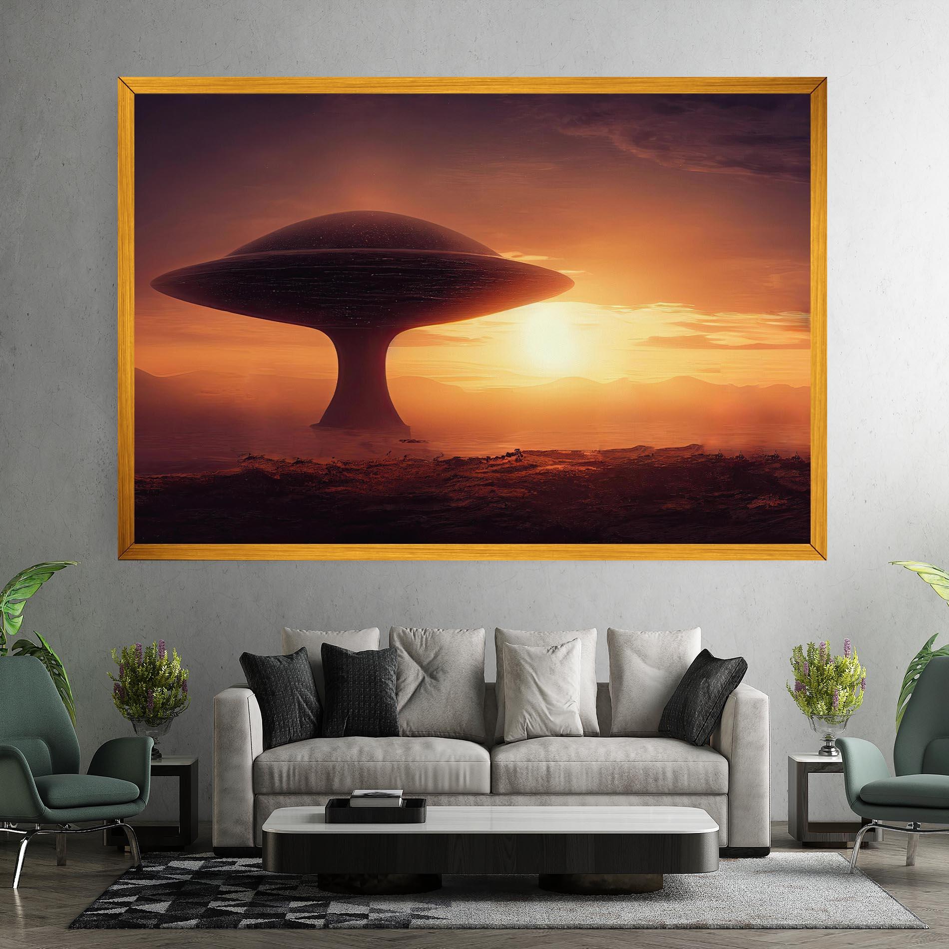 Vászonkép Fantasy Science Fiction mockup 7