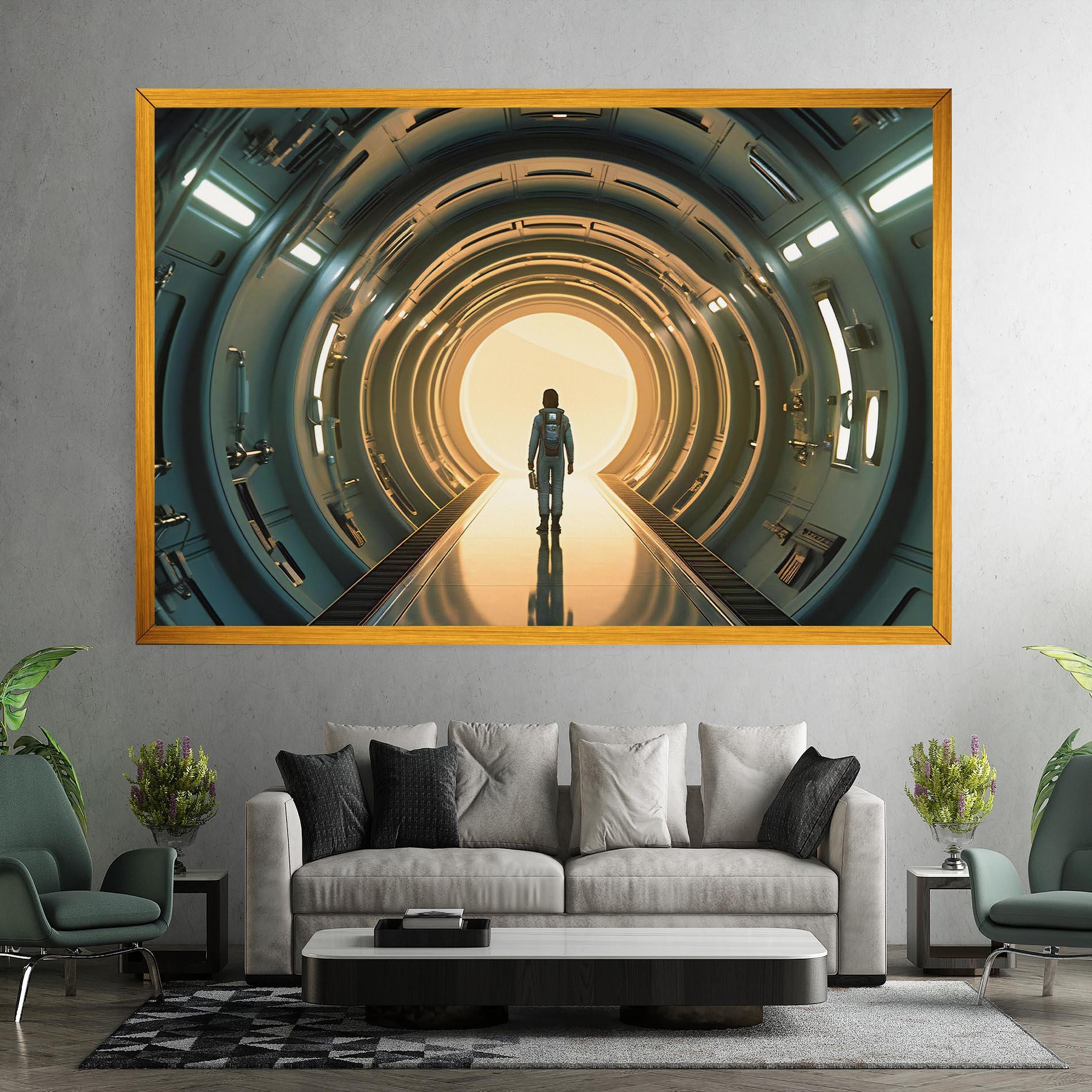 Vászonkép Infinity Intrigue mockup 7