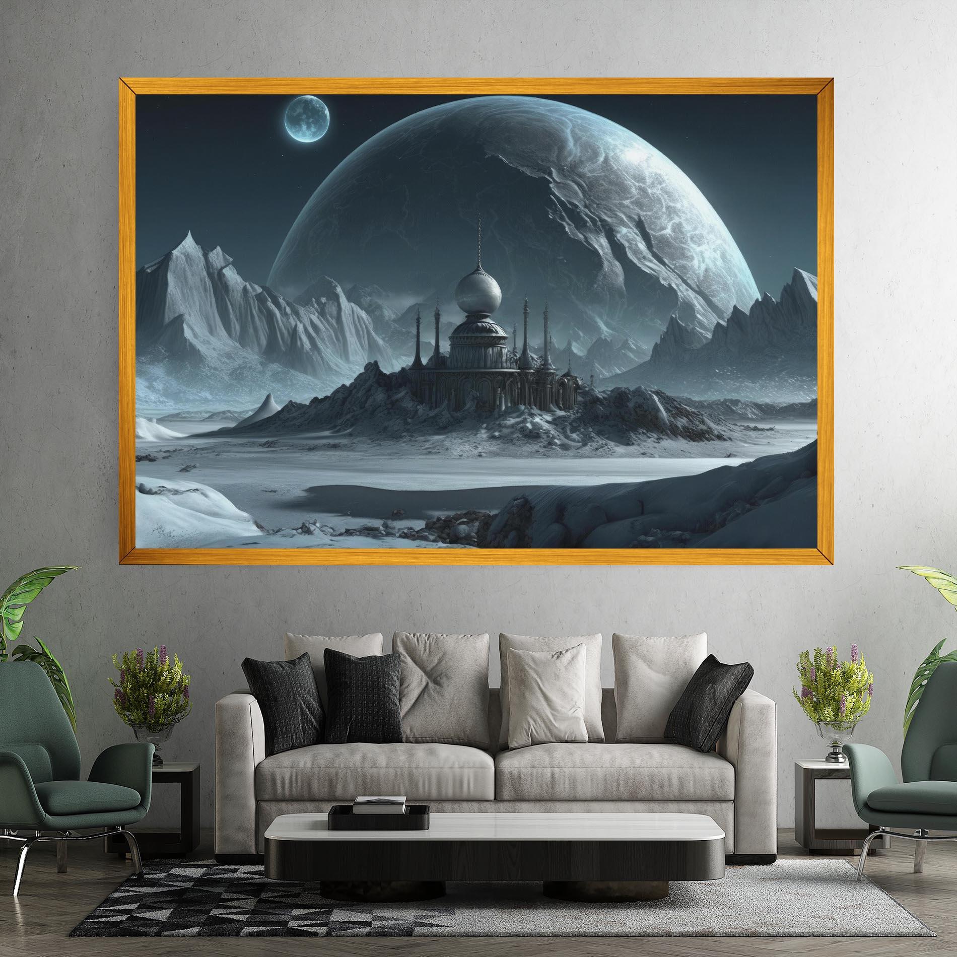 Vászonkép Muslim Design mockup 7