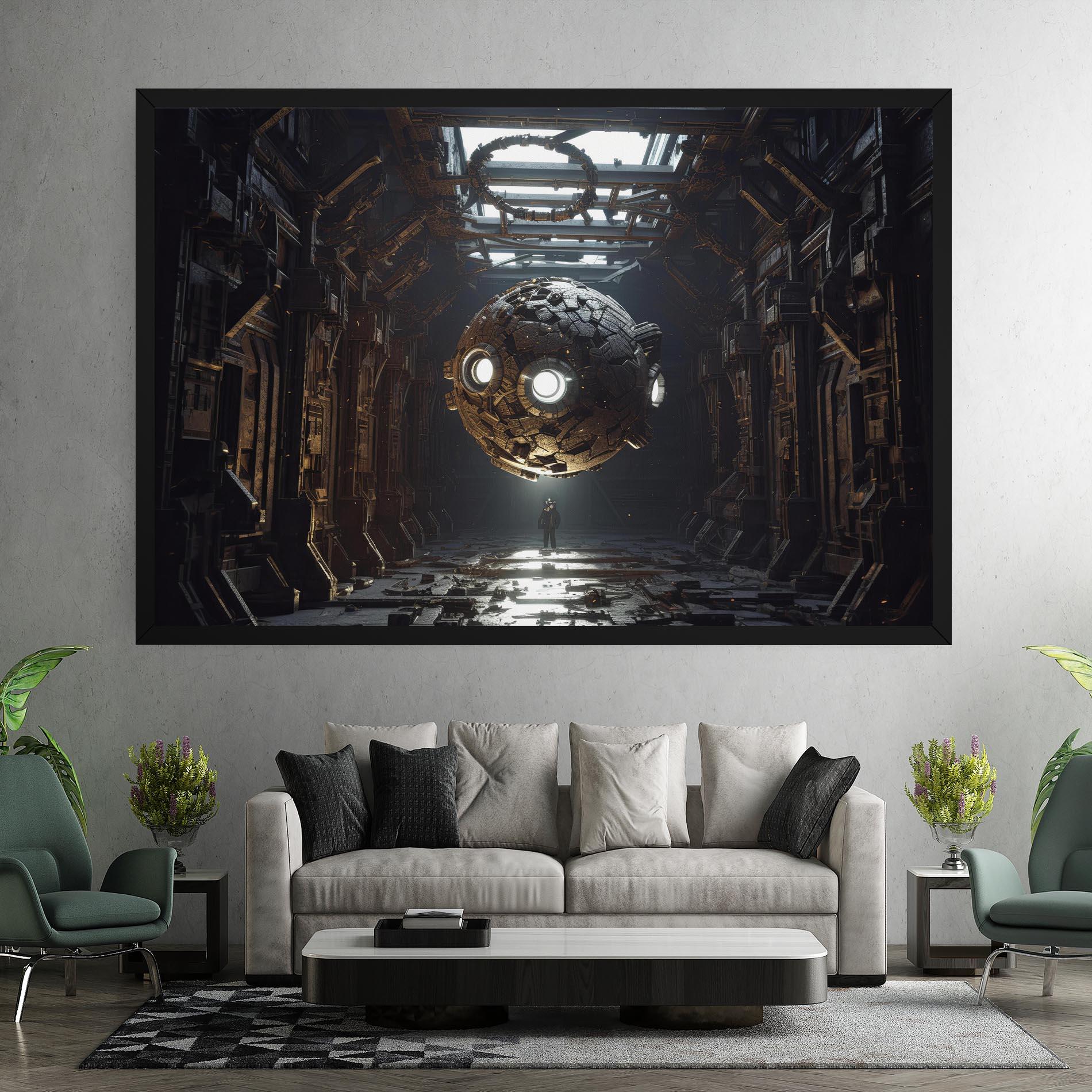 Vászonkép Cryptic Art mockup 7