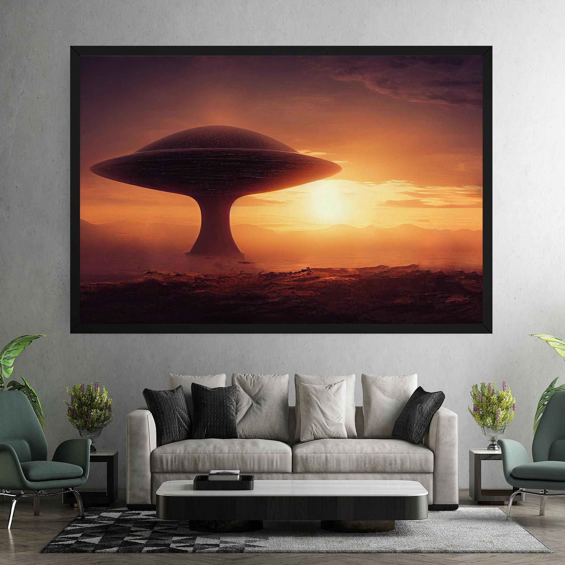 Vászonkép Fantasy Science Fiction mockup 7