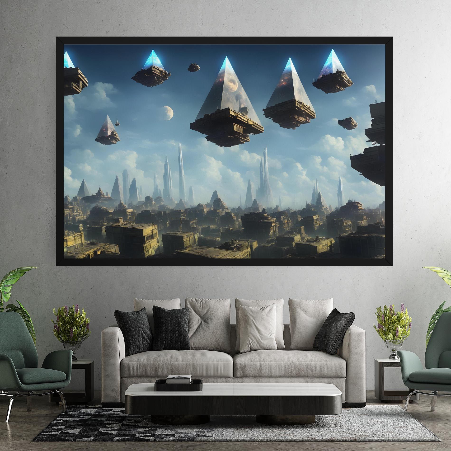 Flying Piramids mockup 7