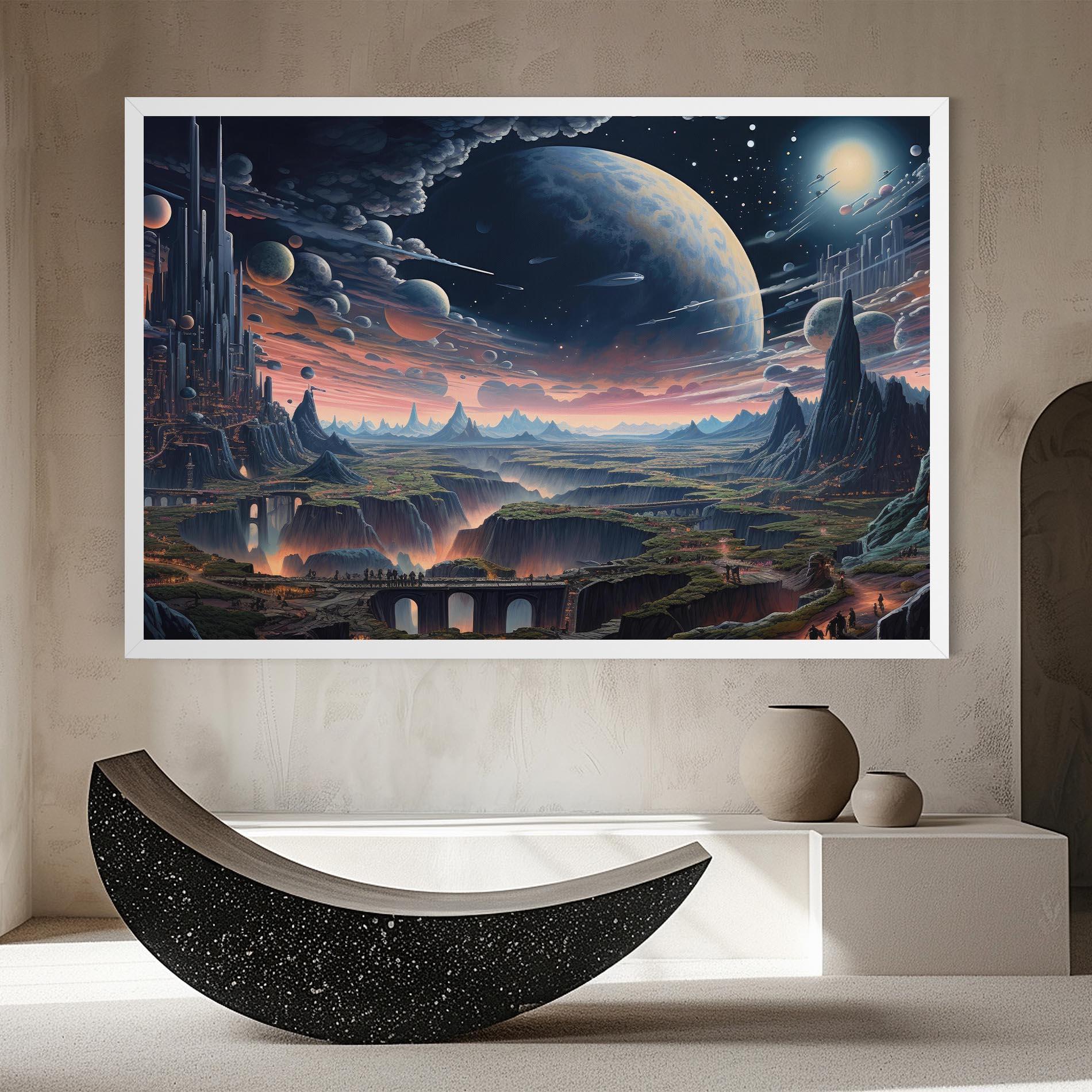 Vászonkép Celestial Chronicler mockup 8