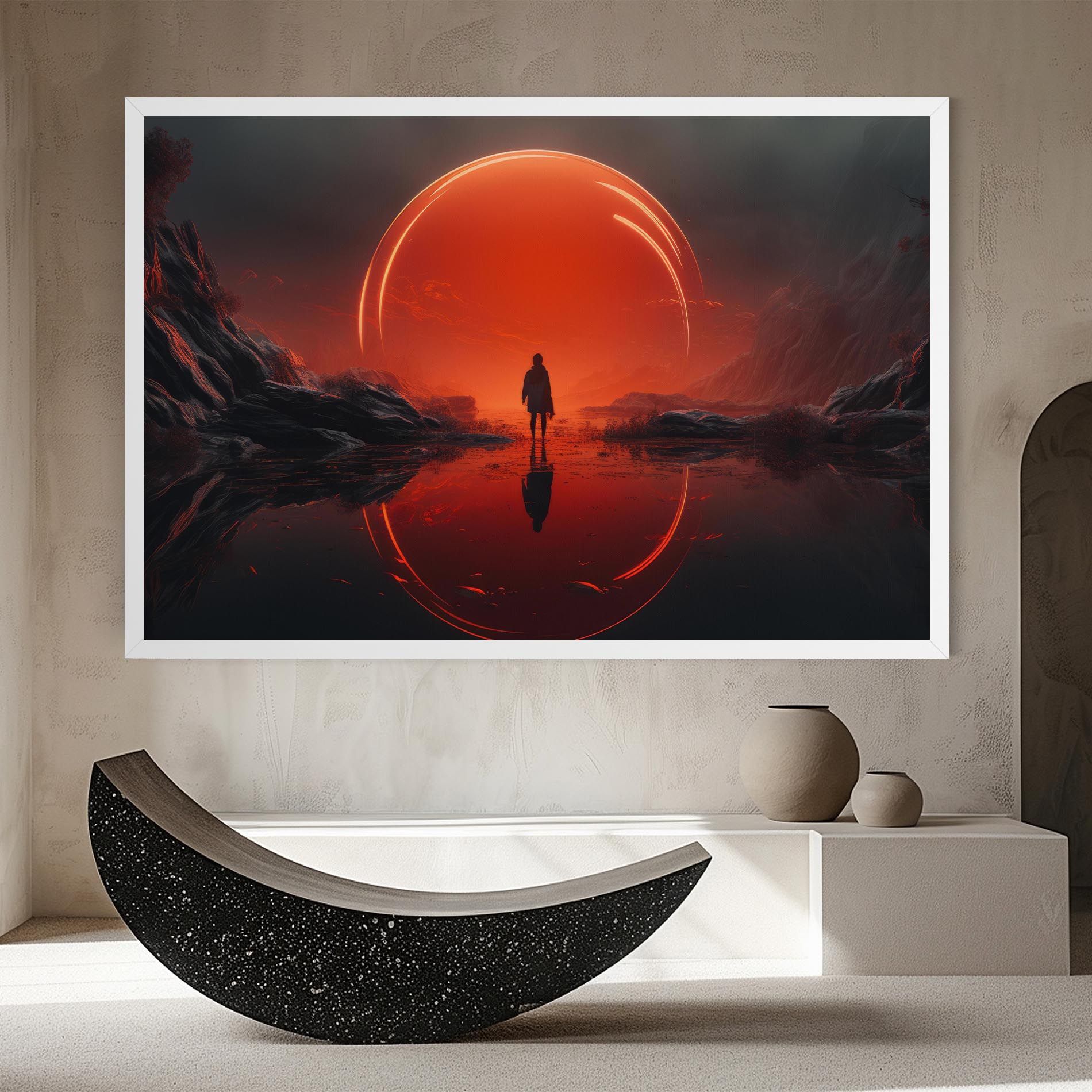 Man Orange Orb mockup 8