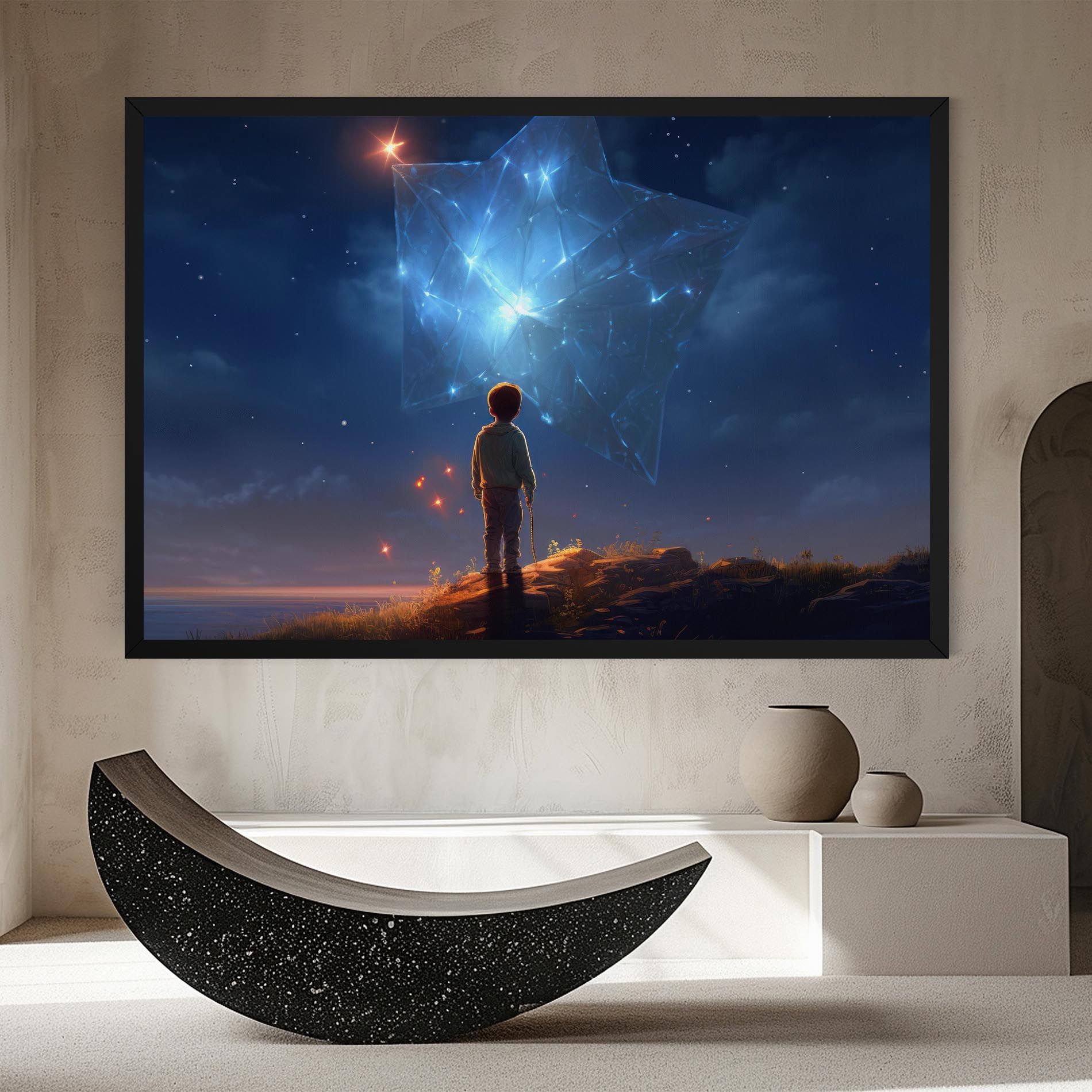 Blue Star Floating mockup 8