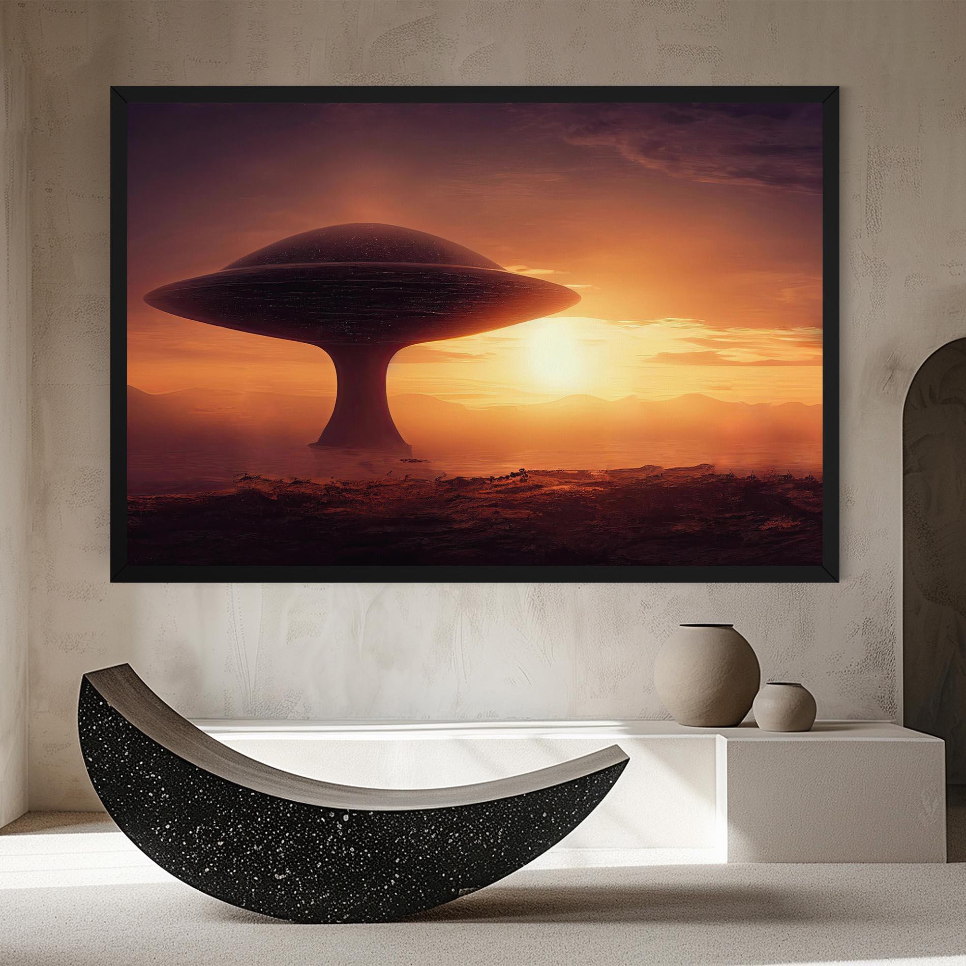 Vászonkép Fantasy Science Fiction mockup 8