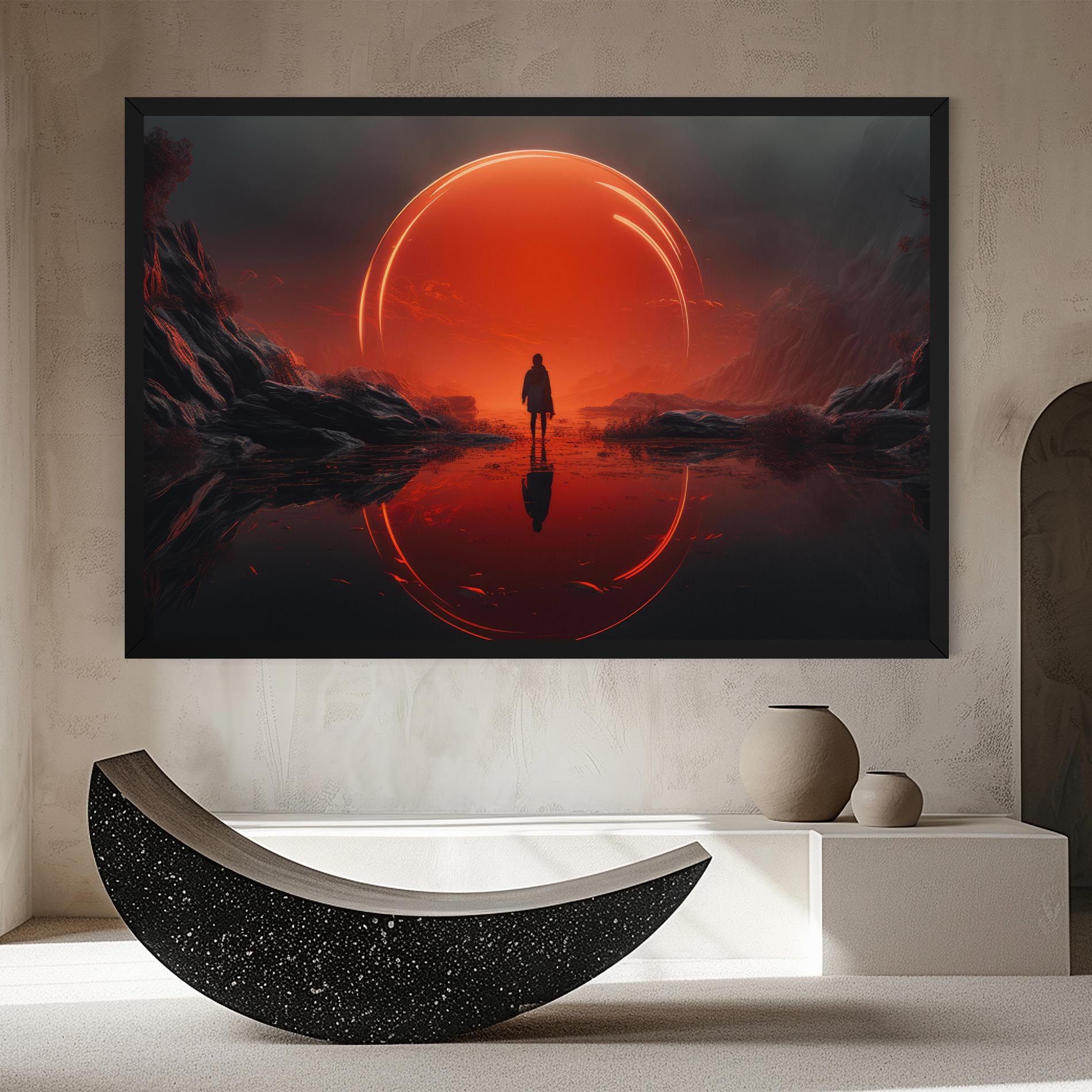 Man Orange Orb mockup 8