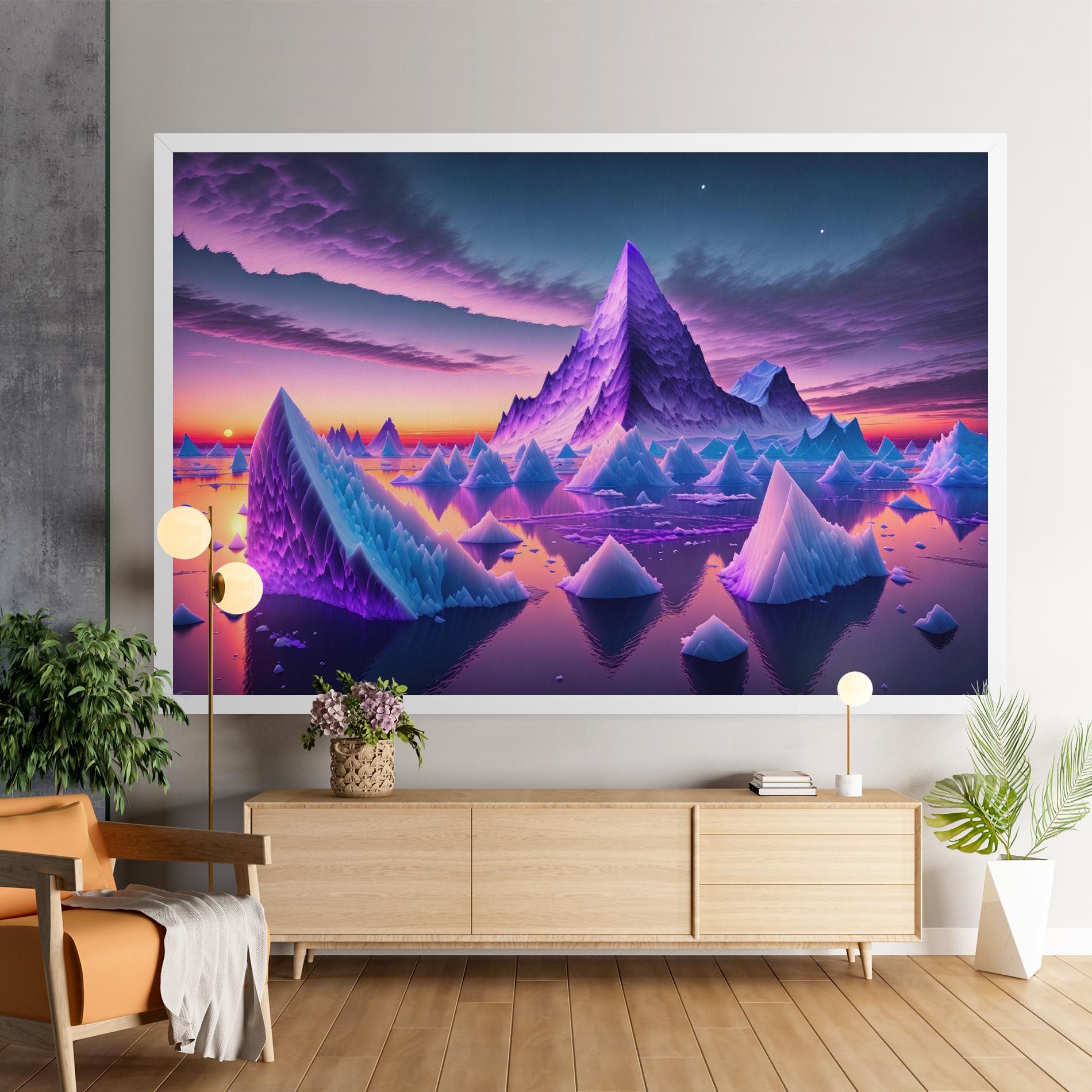 Floating Iceberg mockup 9