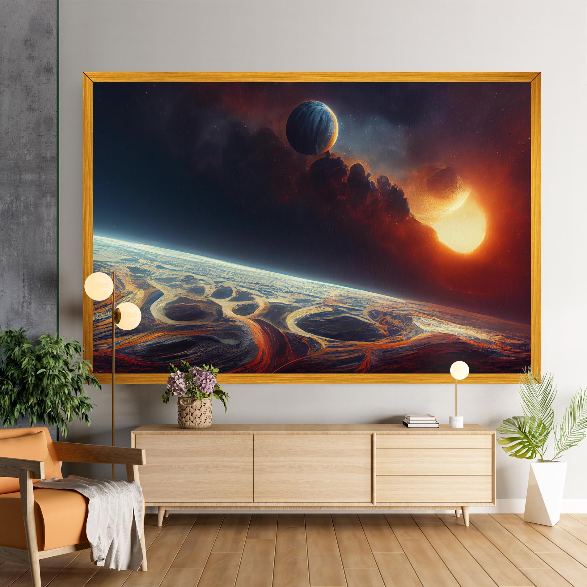 Vászonkép Cosmic Craze mockup 9
