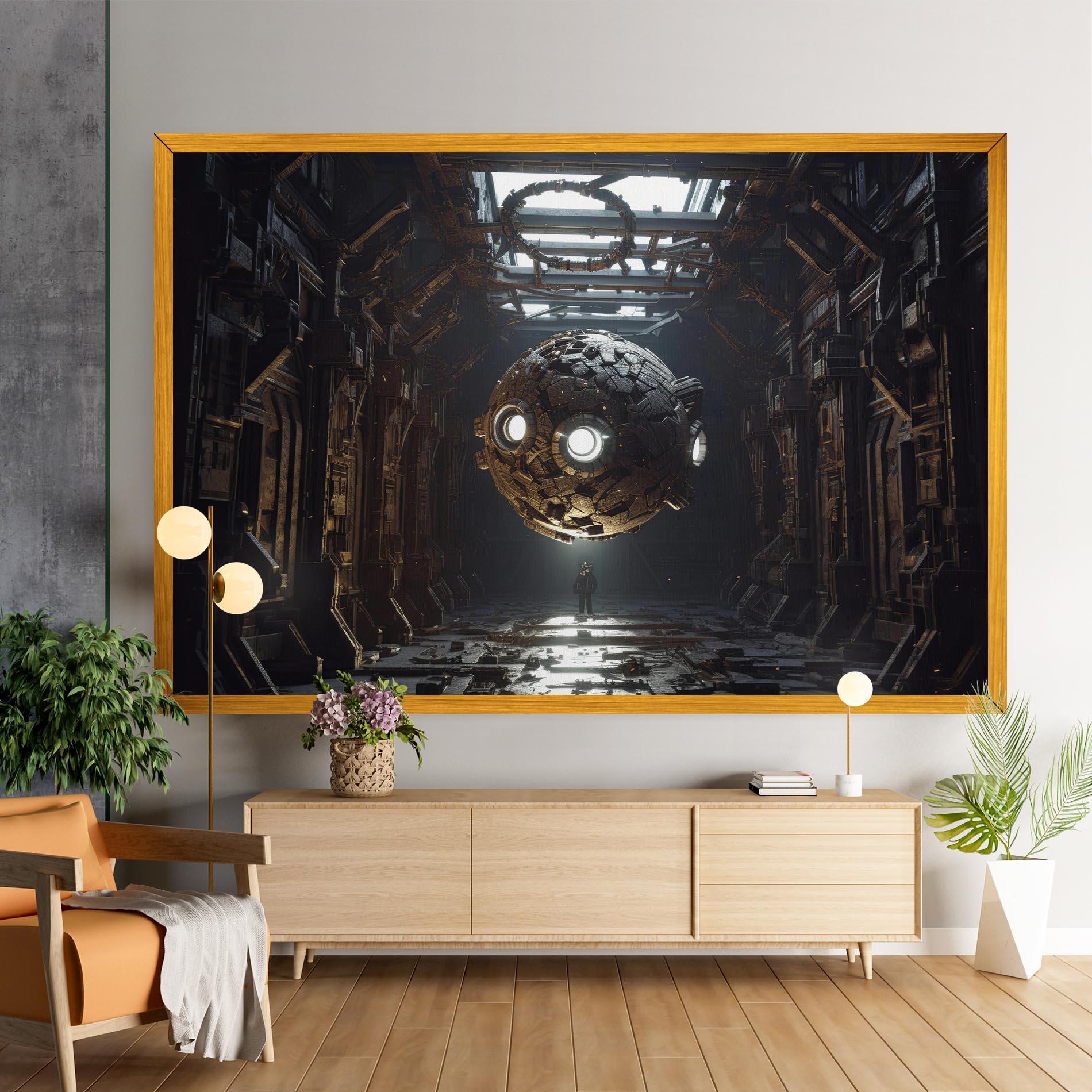 Vászonkép Cryptic Art mockup 9