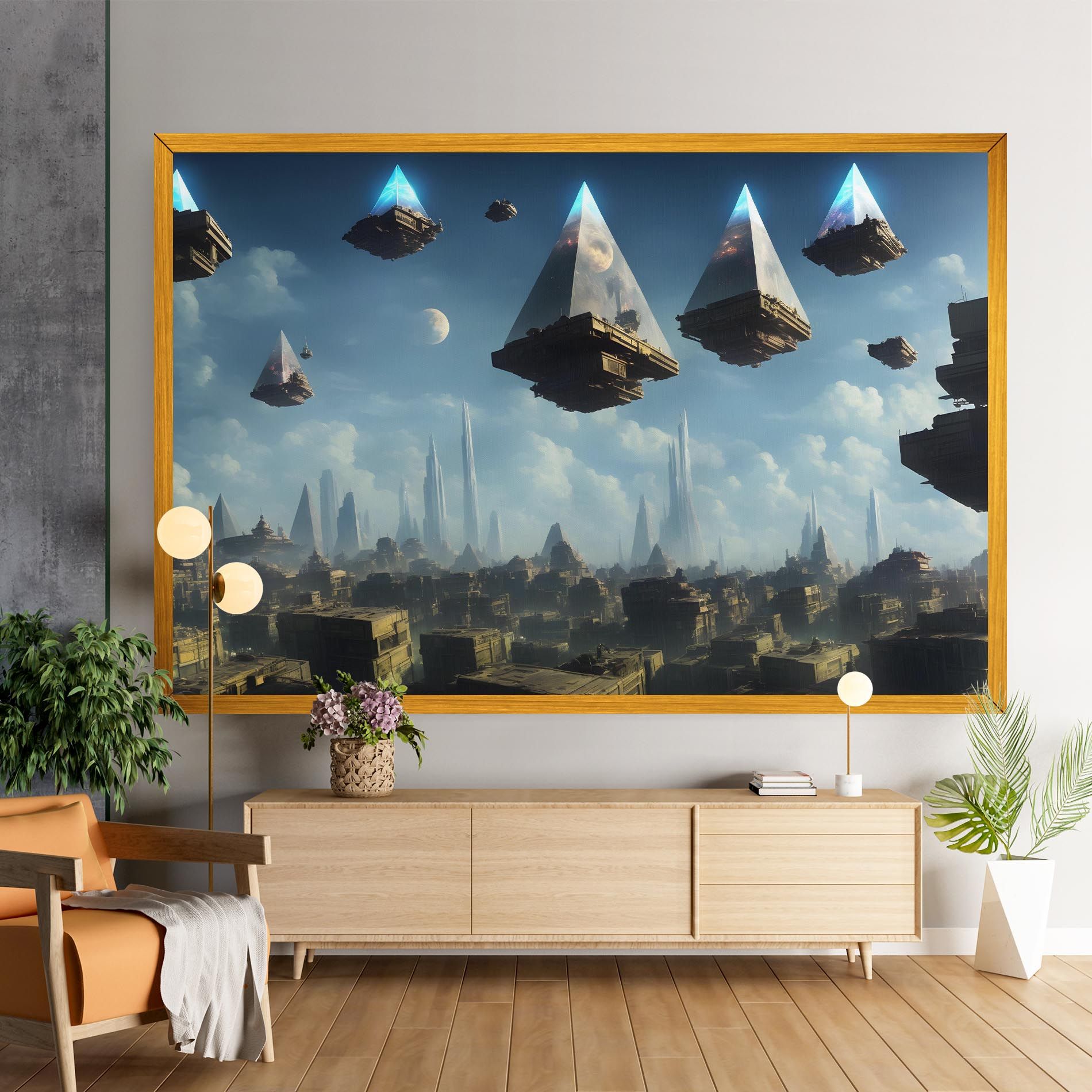Flying Piramids mockup 9