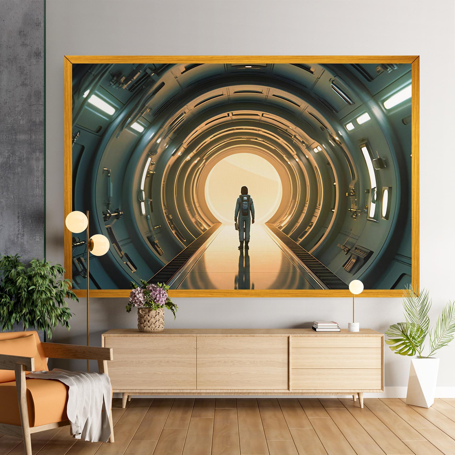 Vászonkép Infinity Intrigue mockup 9