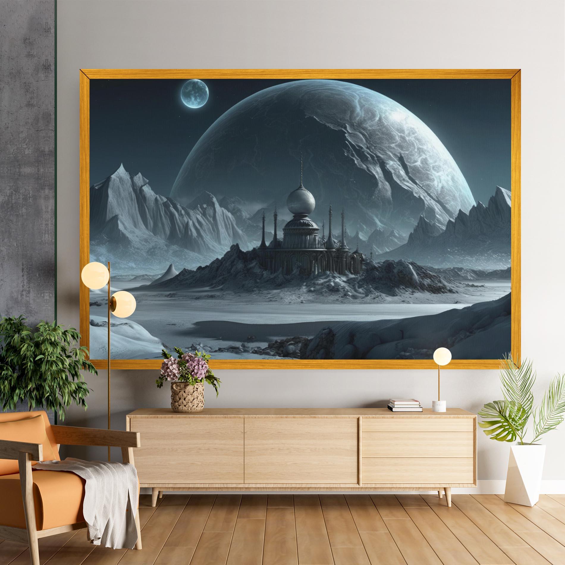 Vászonkép Muslim Design mockup 9