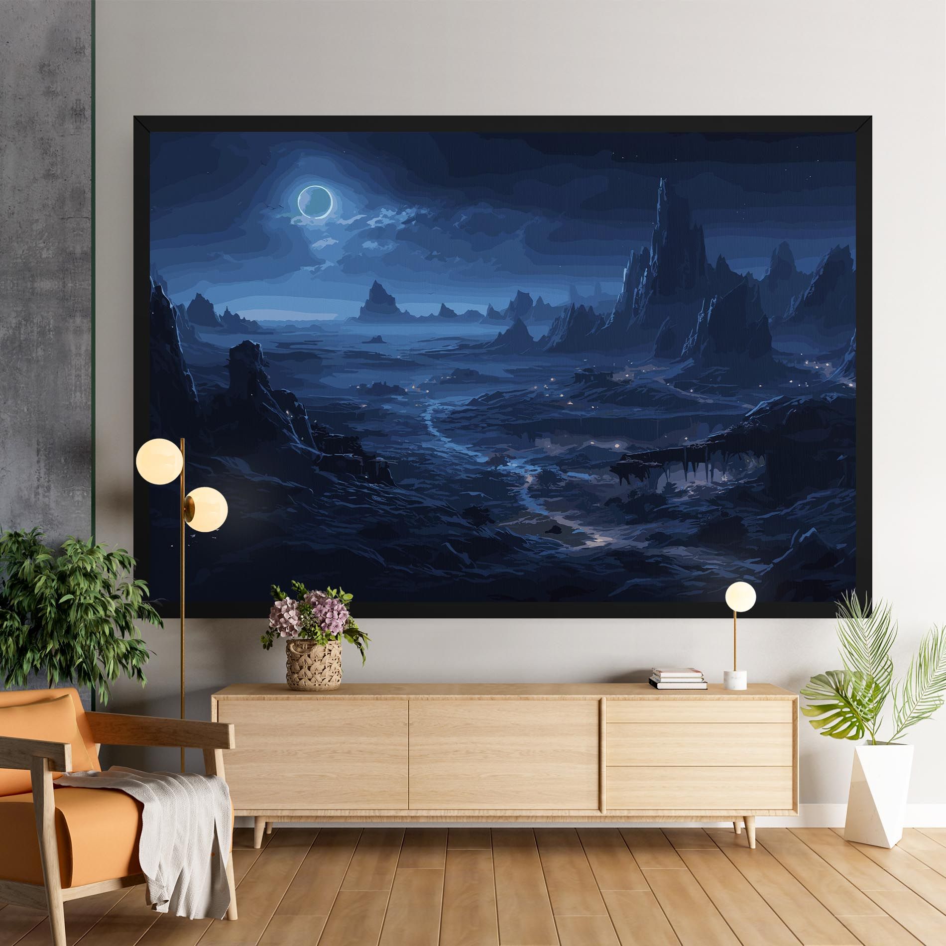 Blue Art World mockup 9