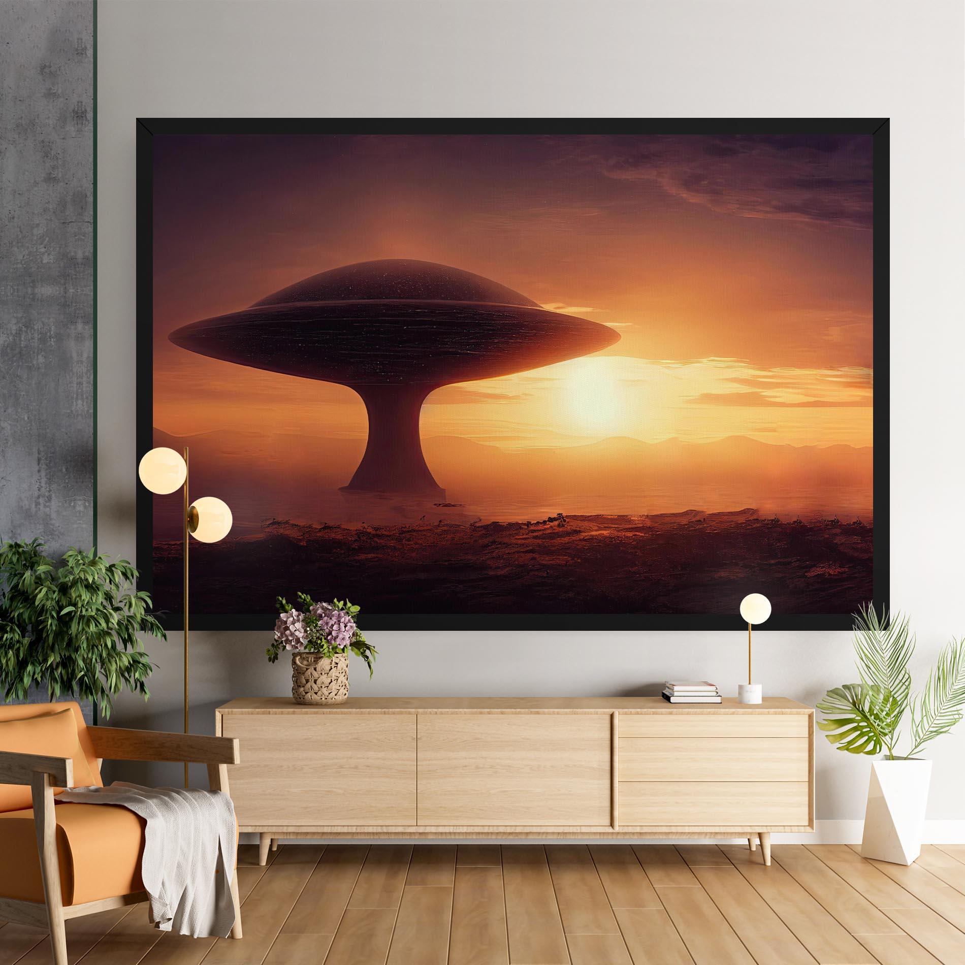 Vászonkép Fantasy Science Fiction mockup 9