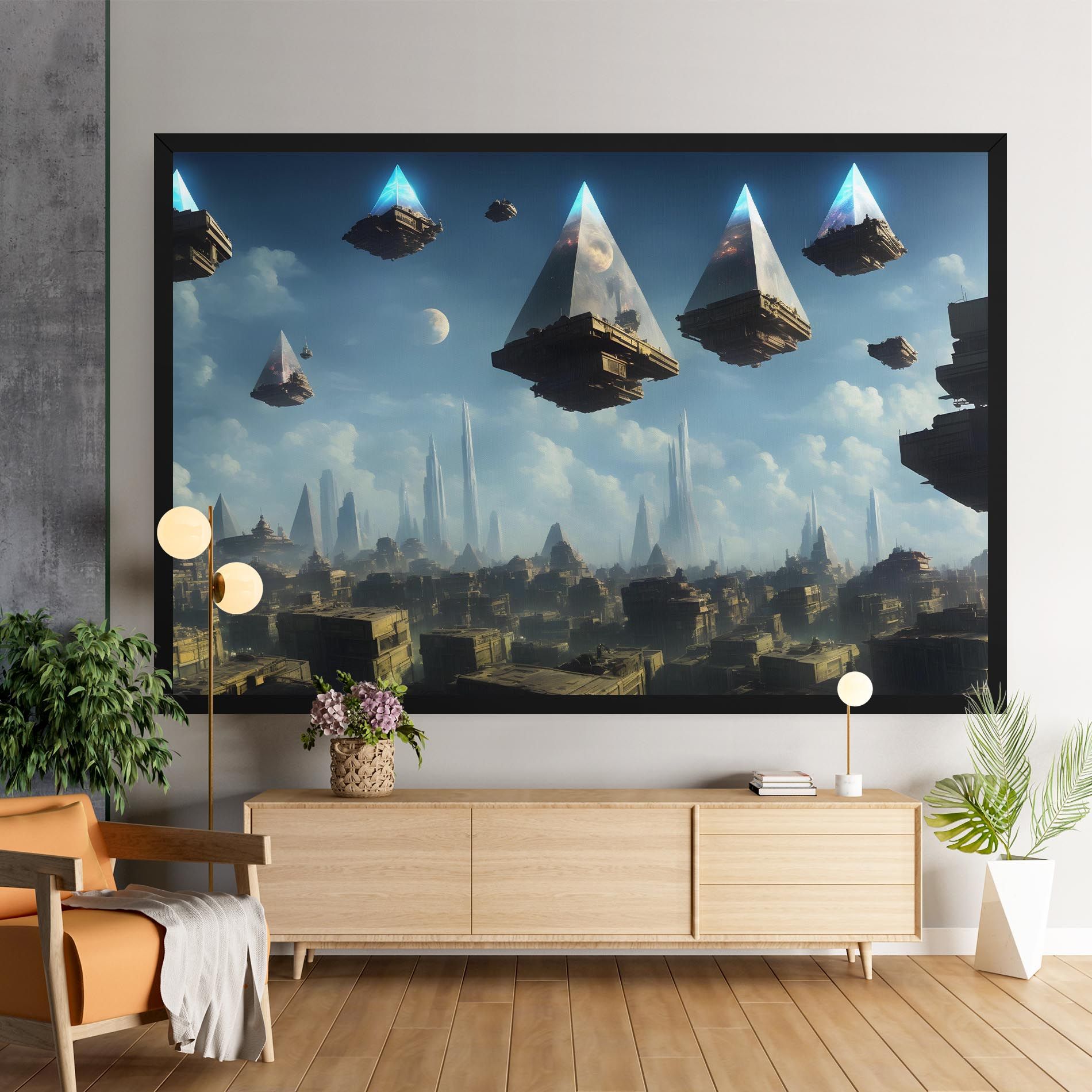 Flying Piramids mockup 9