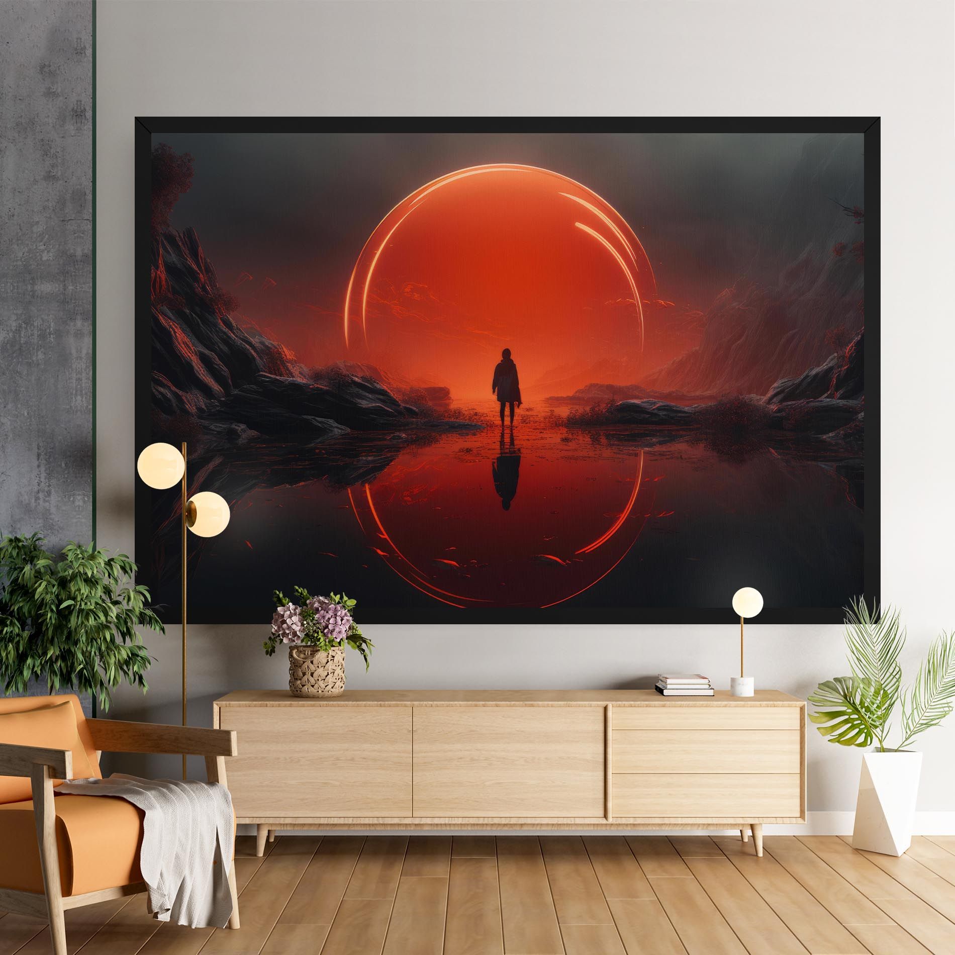 Man Orange Orb mockup 9