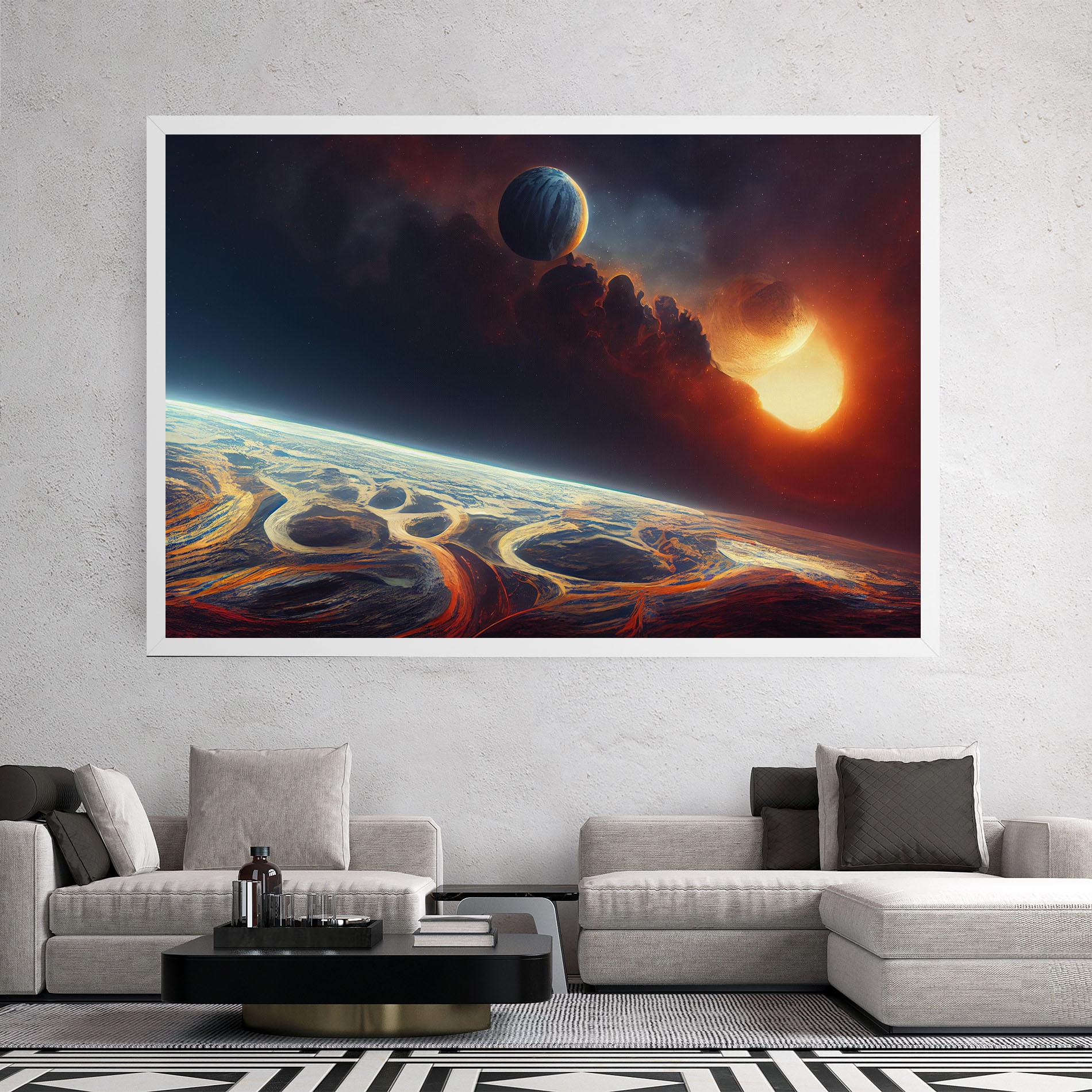 Vászonkép Cosmic Craze mockup 2