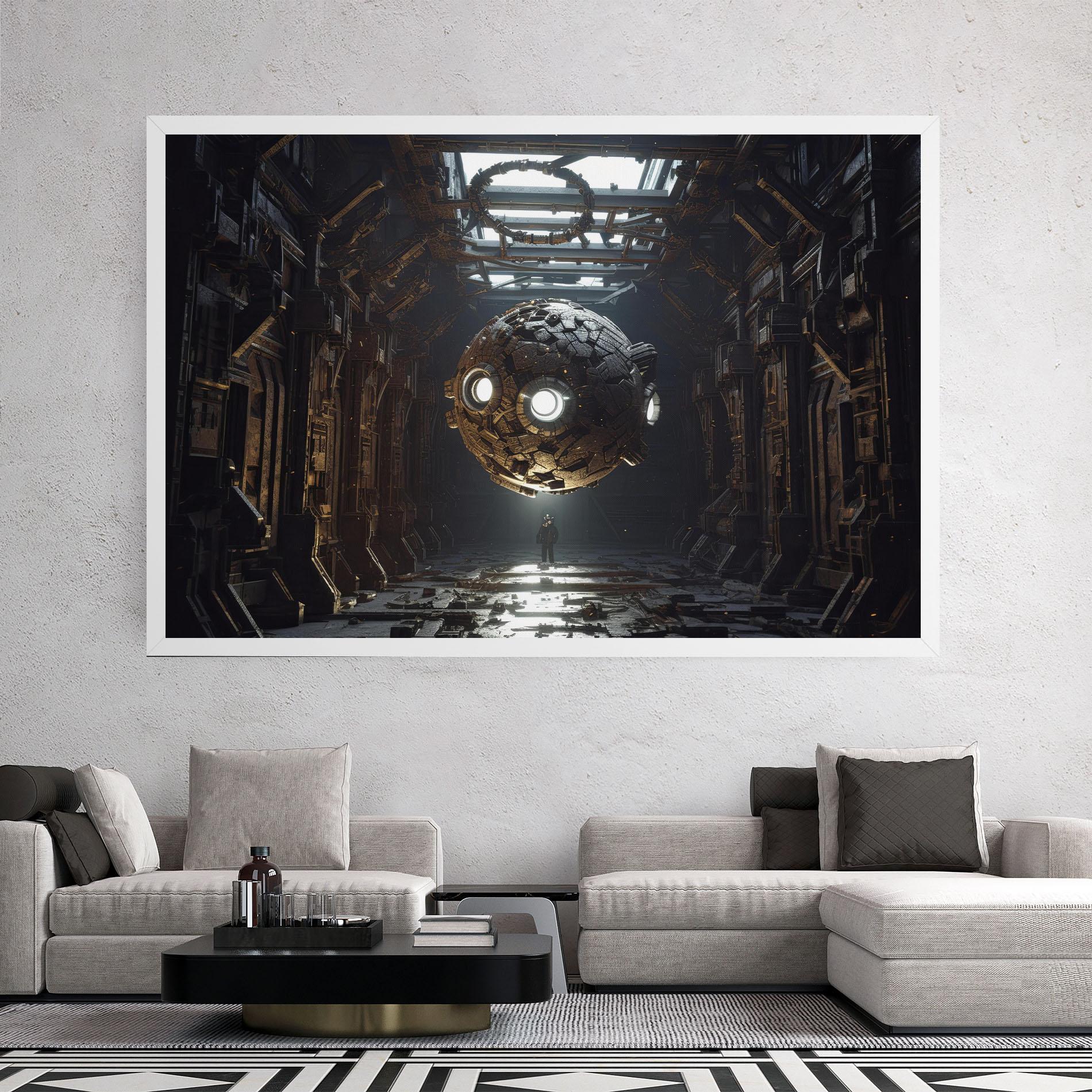 Vászonkép Cryptic Art mockup 2