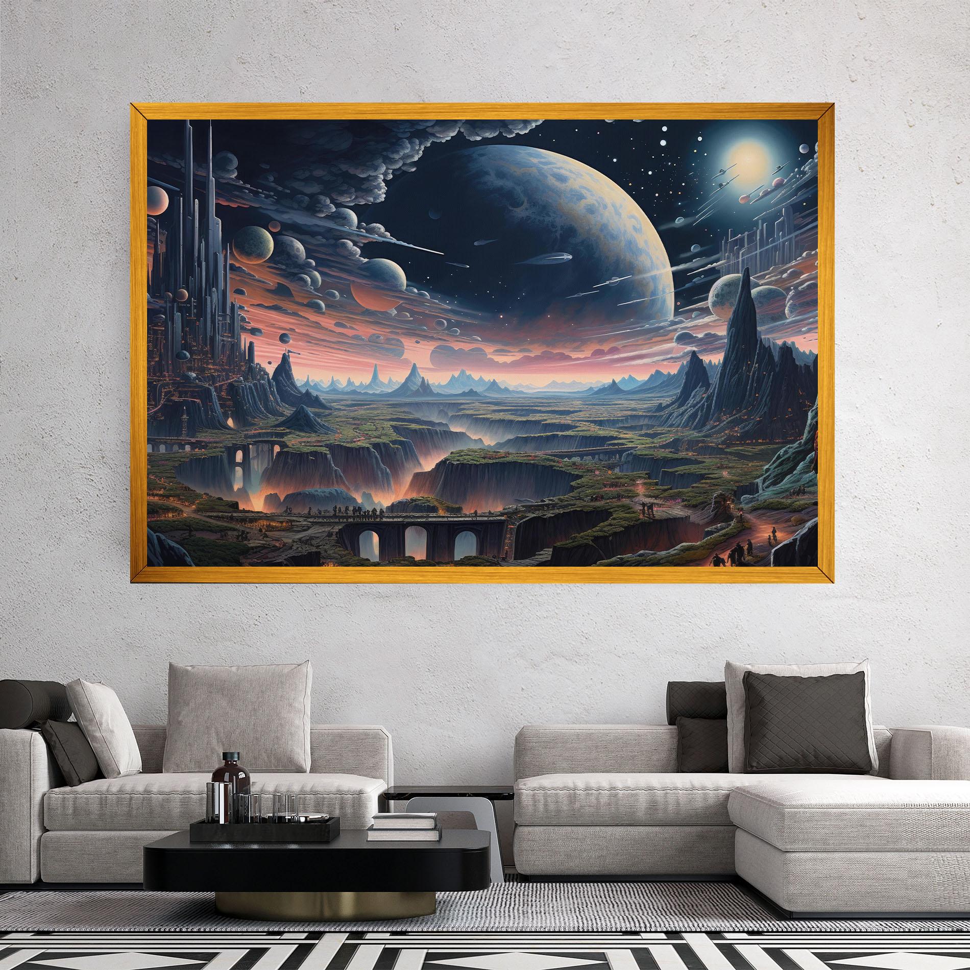 Vászonkép Celestial Chronicler mockup 2