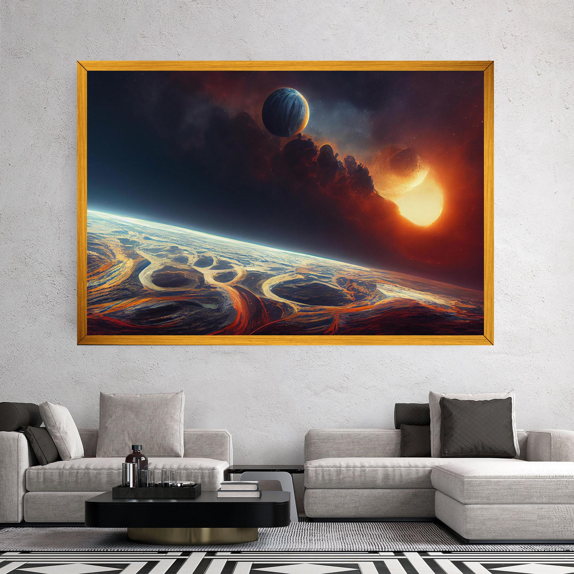 Vászonkép Cosmic Craze mockup 2