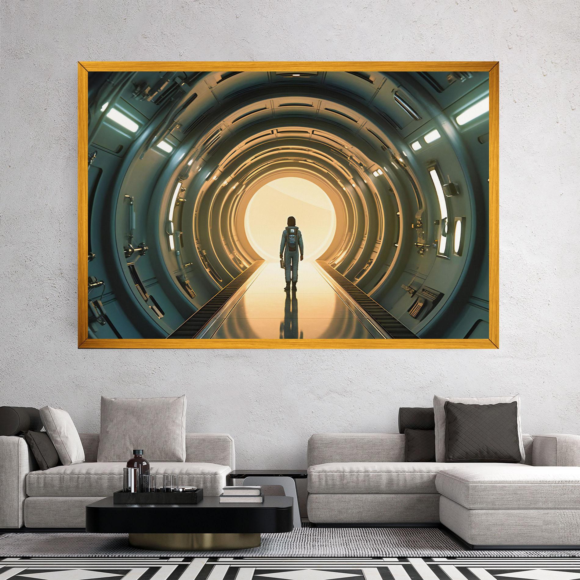 Vászonkép Infinity Intrigue mockup 2