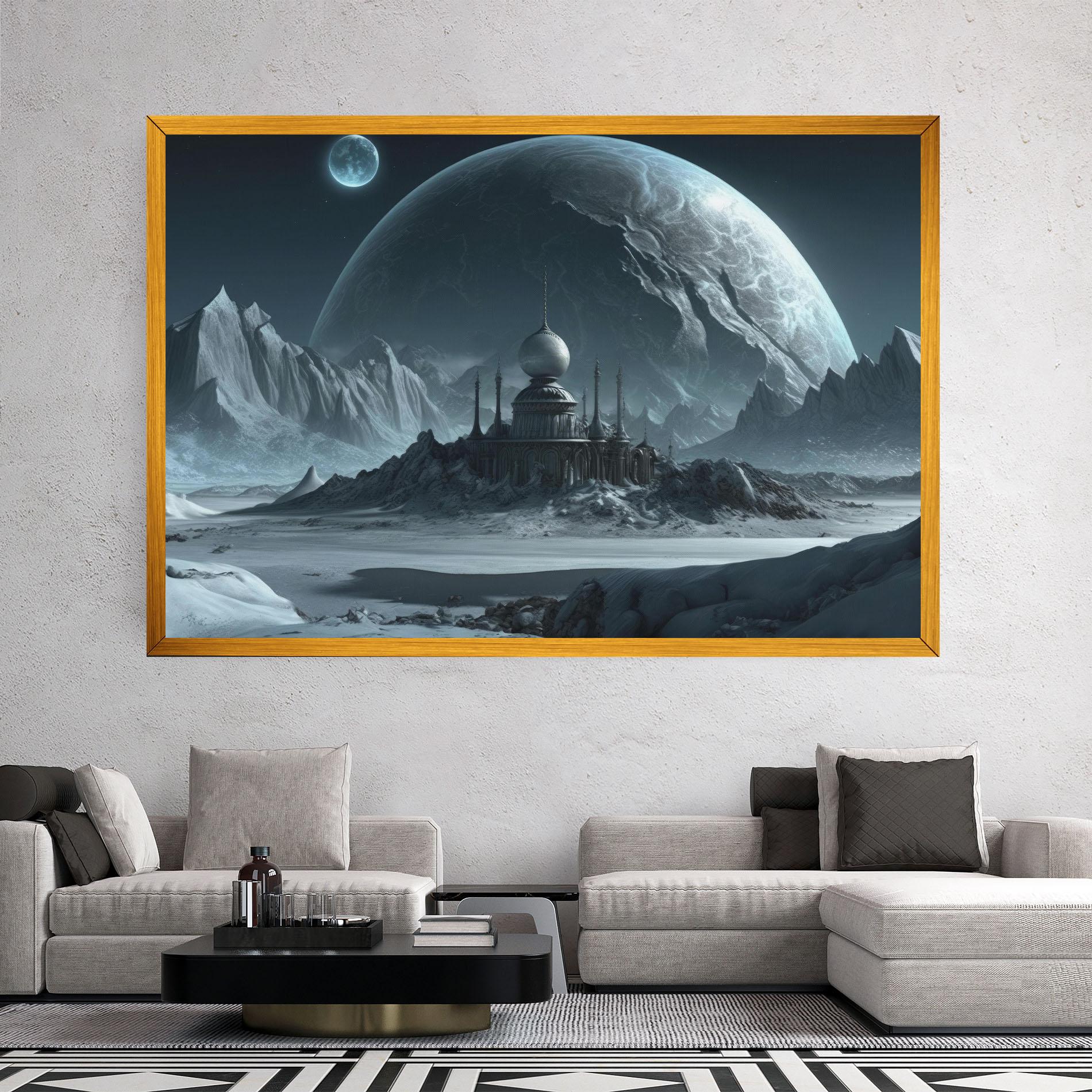 Vászonkép Muslim Design mockup 2