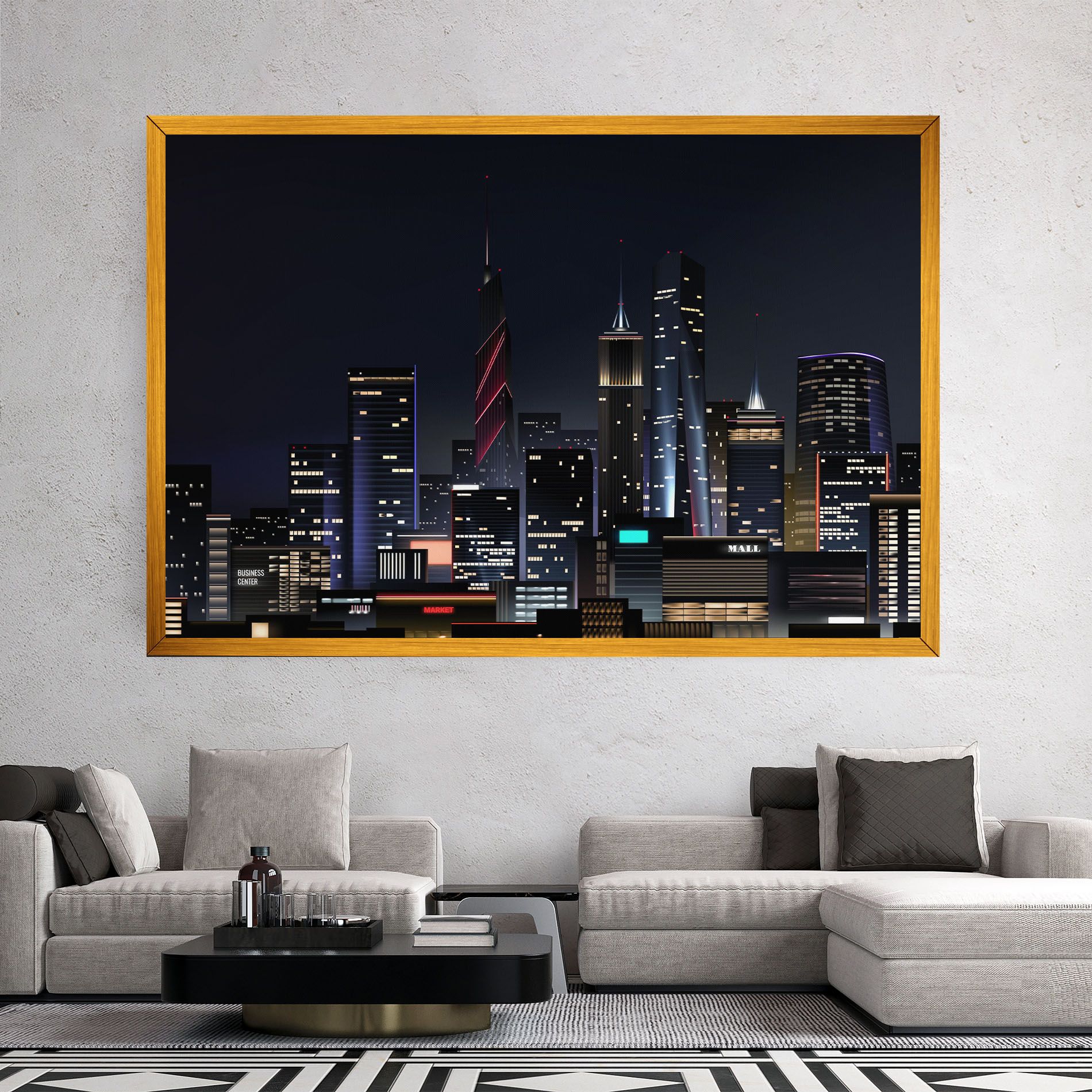 Night City mockup 2