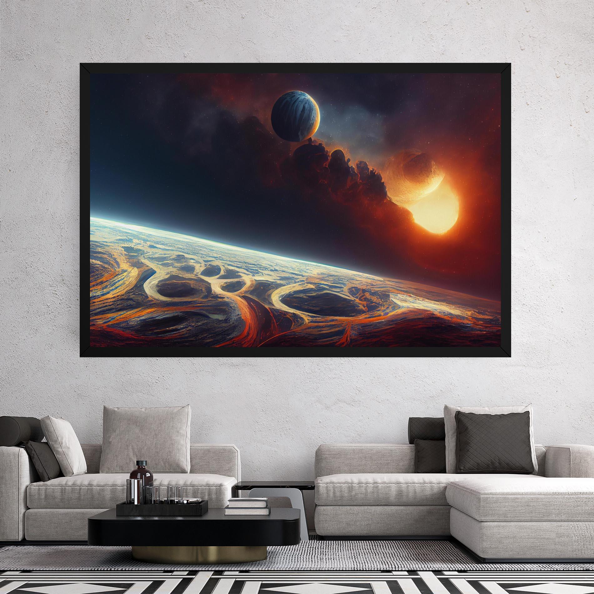 Vászonkép Cosmic Craze mockup 2