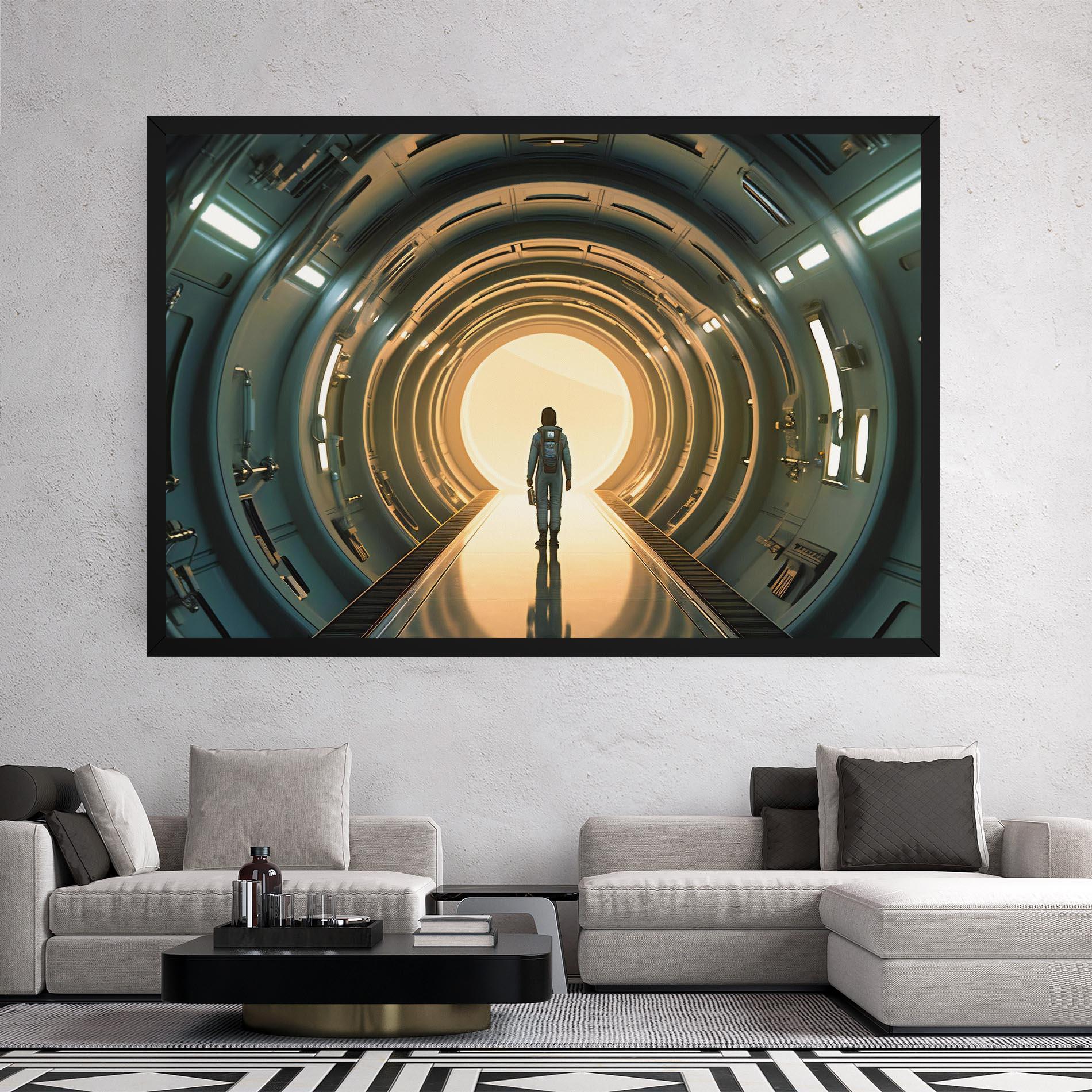 Vászonkép Infinity Intrigue mockup 2