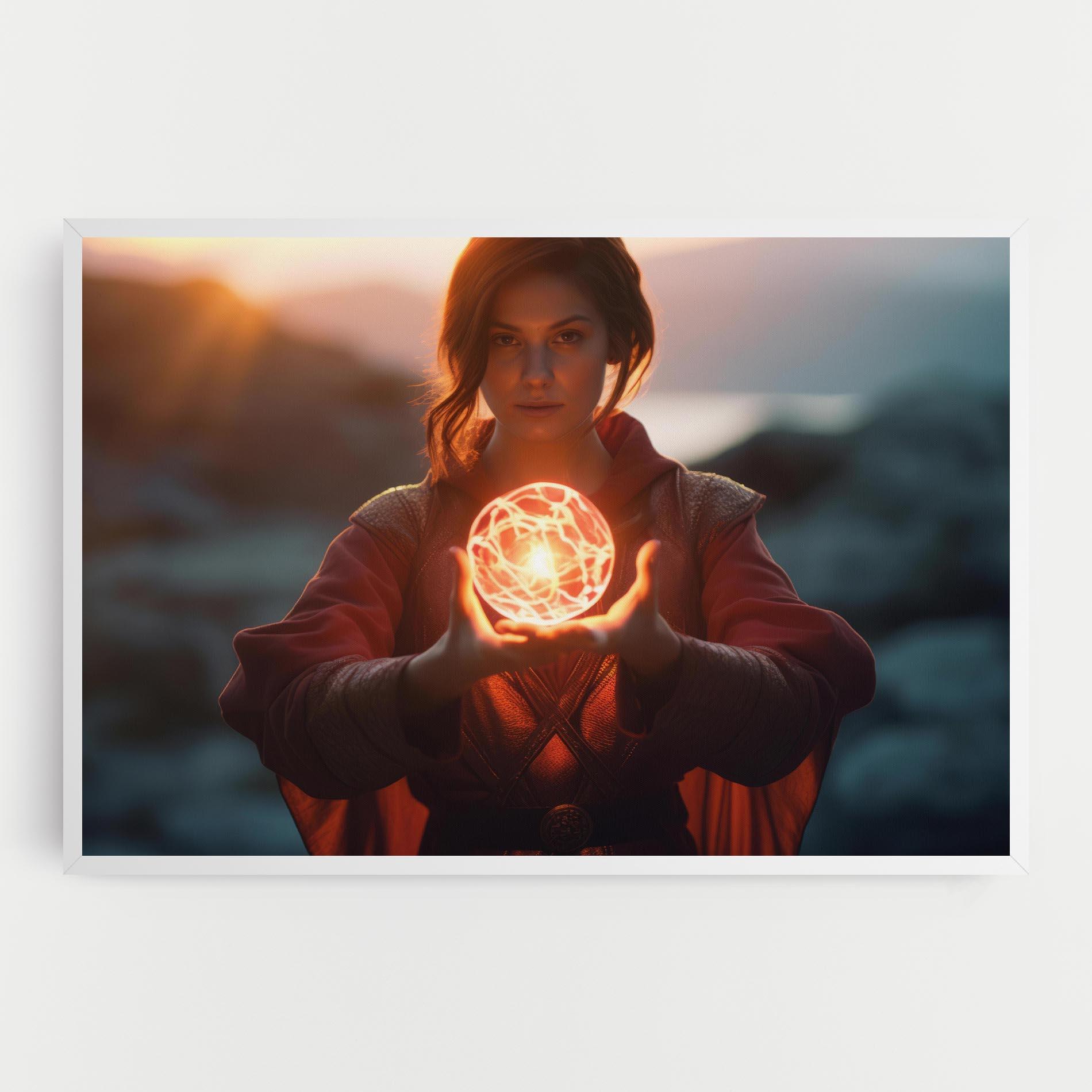 Vászonkép Witch Ball mockup 0