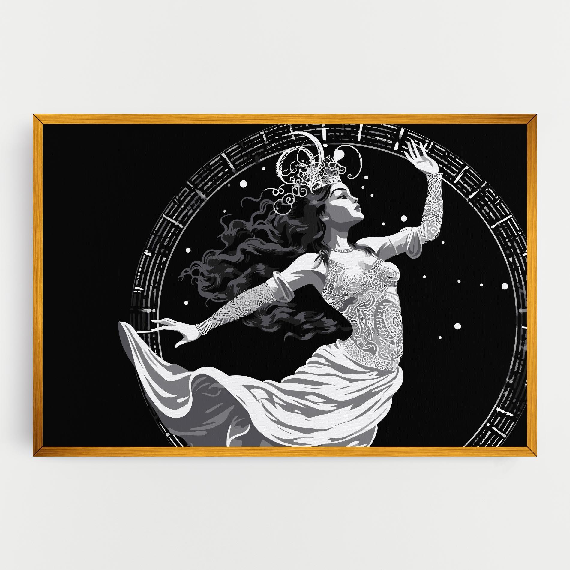 Vászonkép Beautiful Witch mockup 0